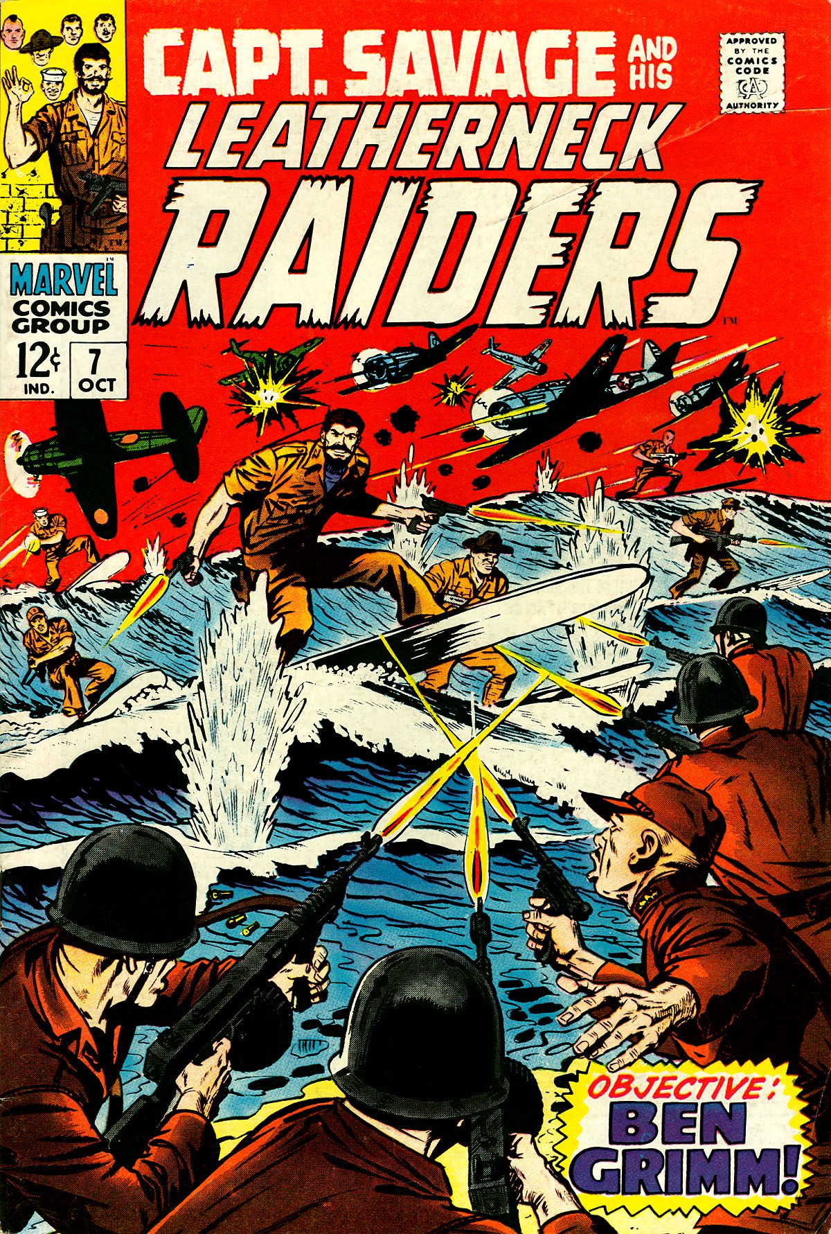 Captain Savage and his Leatherneck Raiders Issue #7 #7 - English 1
