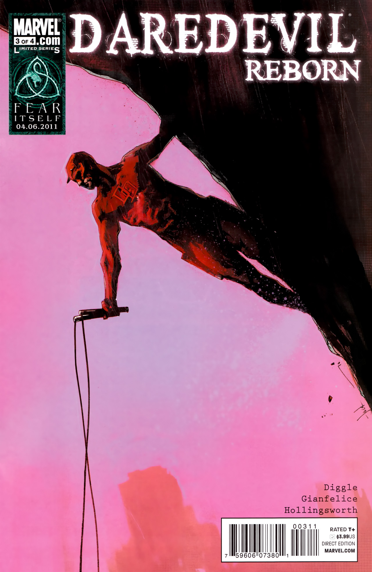 Read online Daredevil: Reborn comic -  Issue #3 - 1