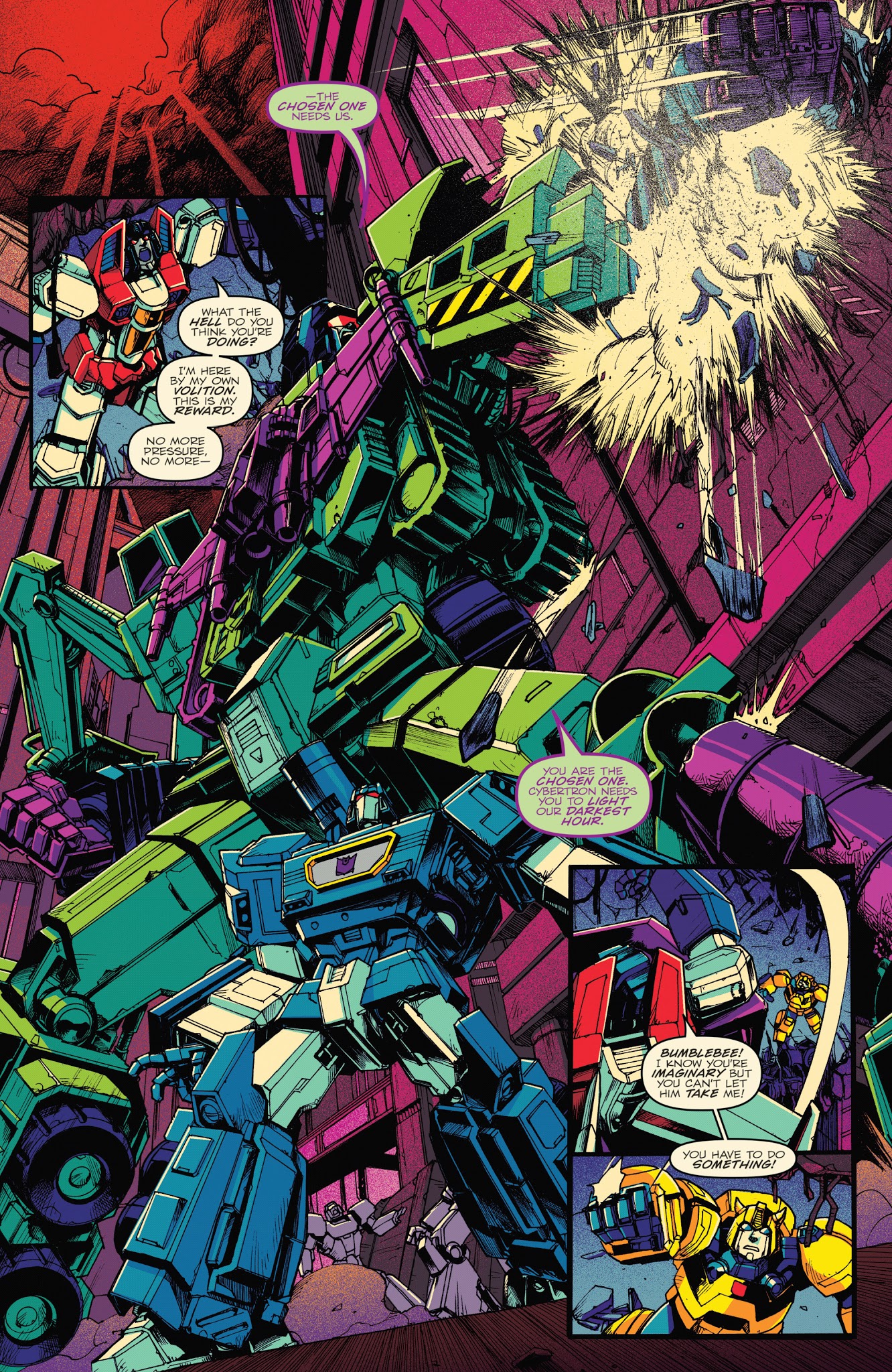 Read online Optimus Prime comic -  Issue #17 - 17