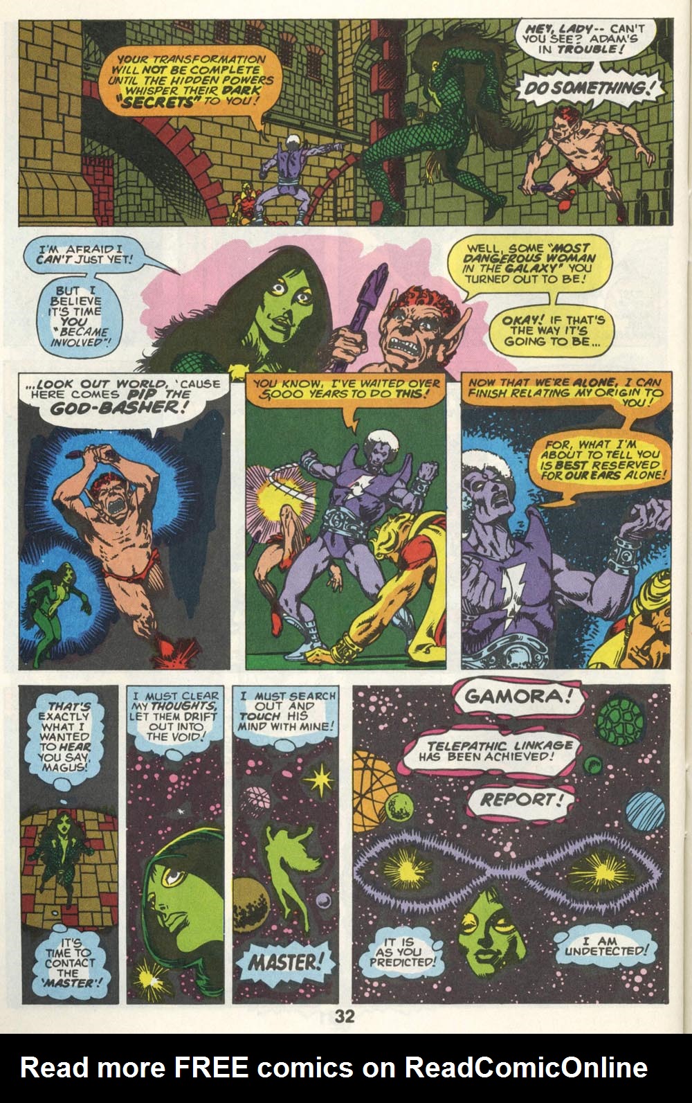 Read online Warlock (1982) comic -  Issue #2 - 33