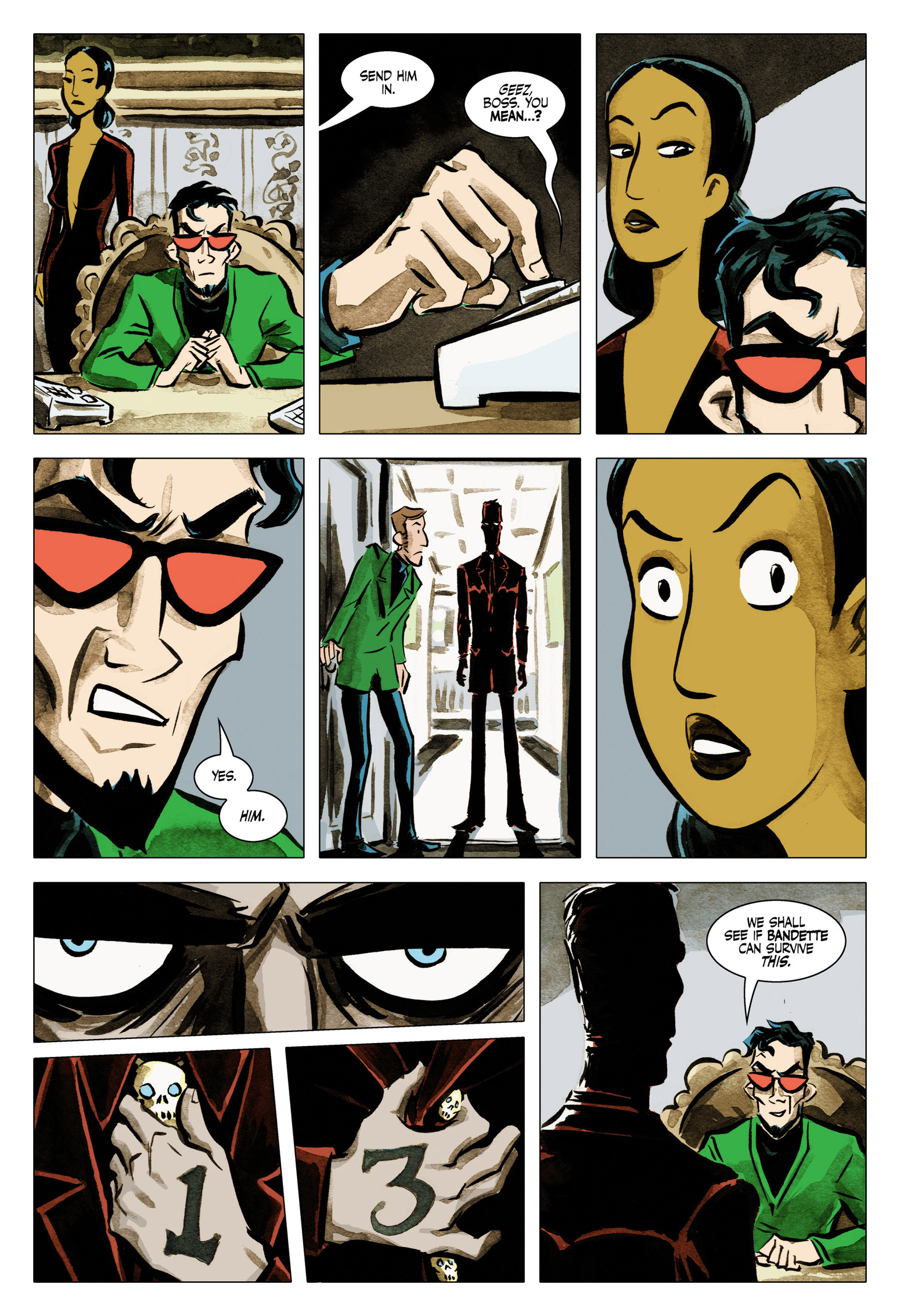 Read online Bandette (2012) comic -  Issue #5 - 18