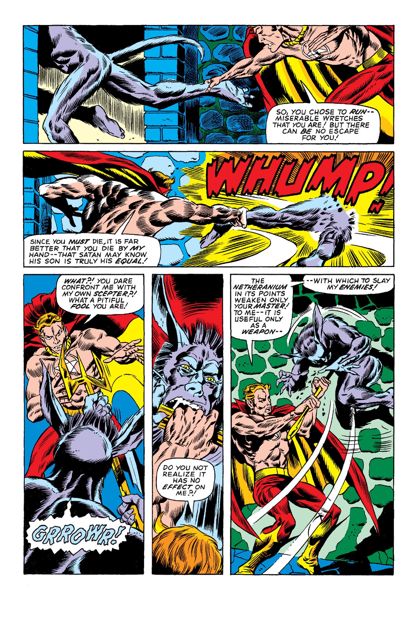 Read online Son of Satan Classic comic -  Issue # TPB (Part 1) - 69