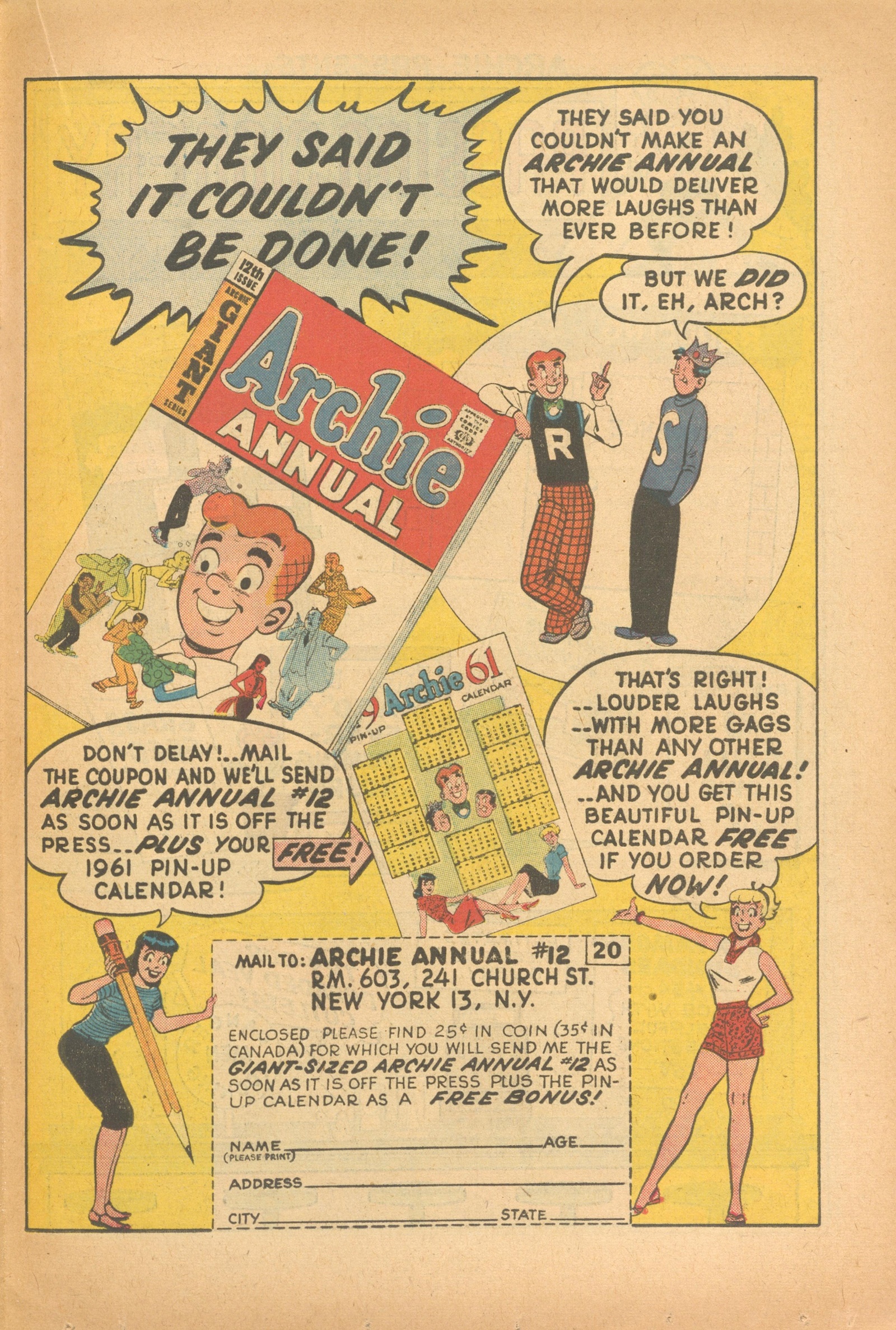 Read online Archie's Joke Book Magazine comic -  Issue #49 - 19