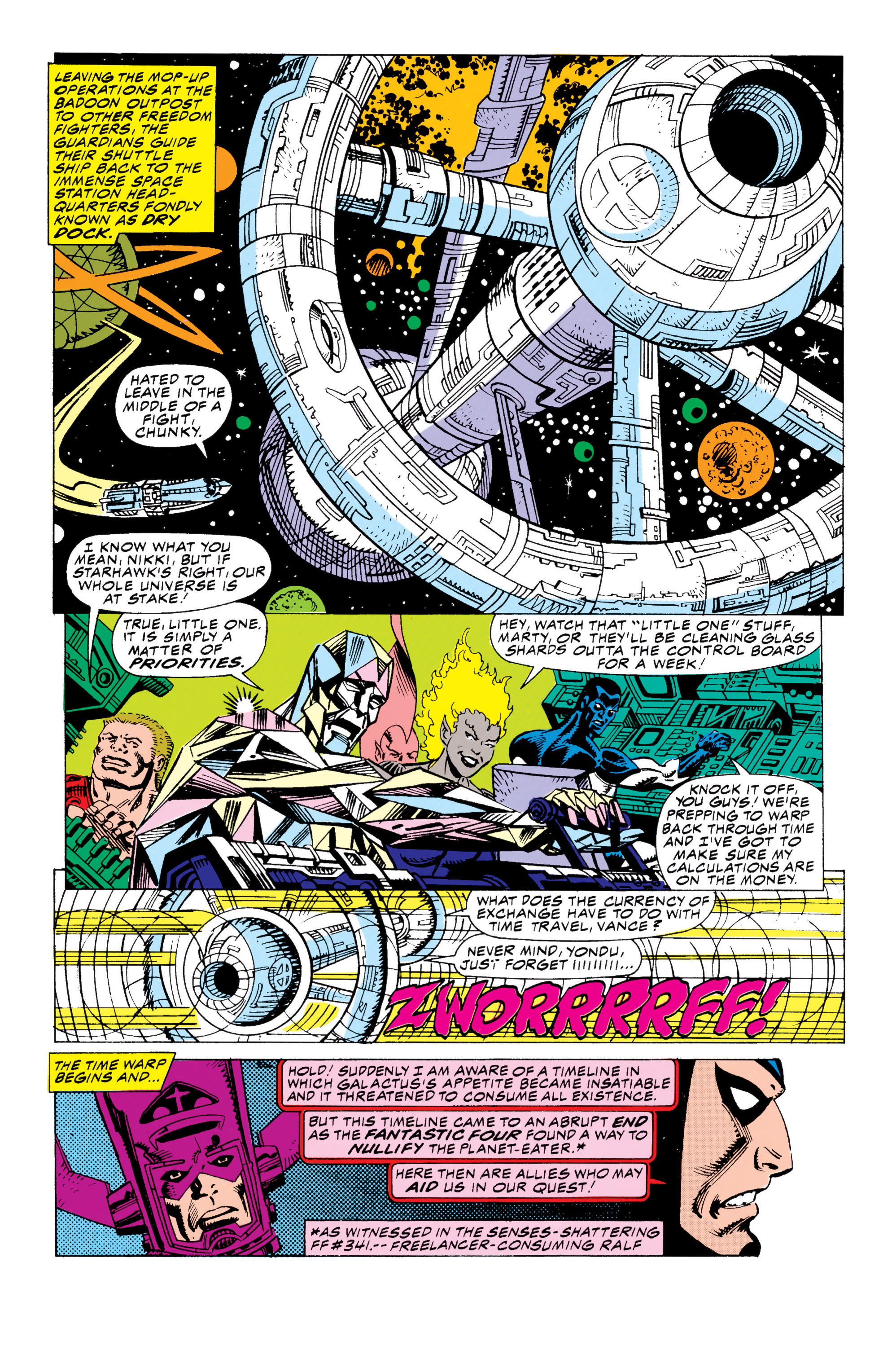 Read online Guardians of the Galaxy (1990) comic -  Issue # _TPB Guardians of the Galaxy by Jim Valentino 1 (Part 2) - 64