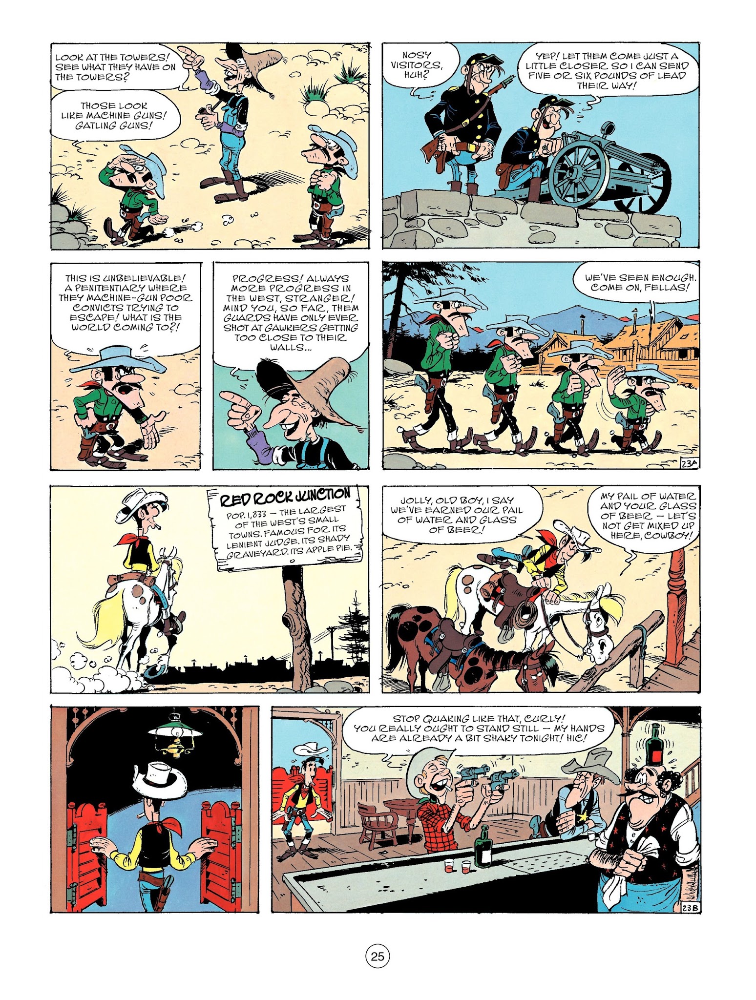 Read online A Lucky Luke Adventure comic -  Issue #58 - 25