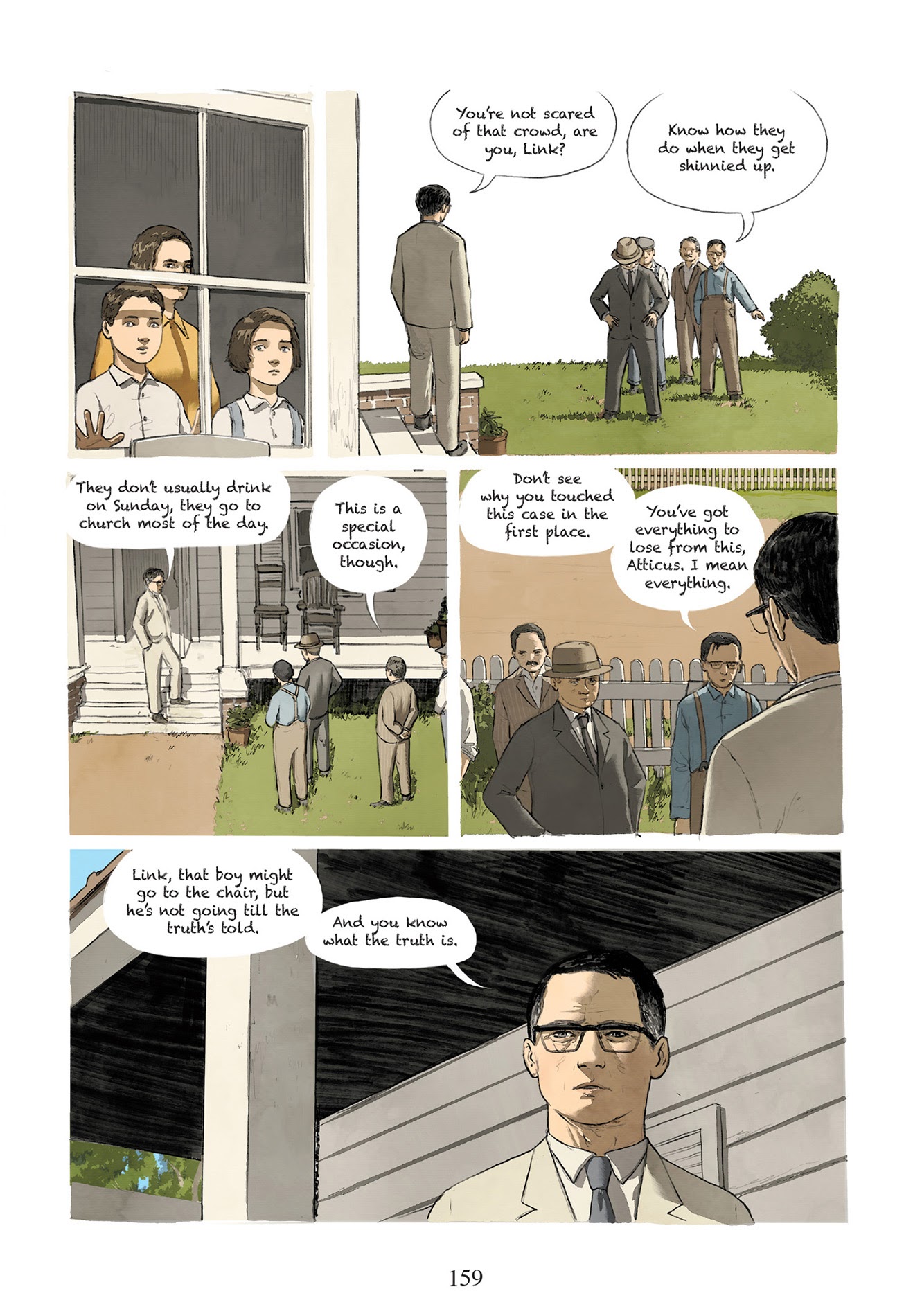 Read online To Kill a Mockingbird: A Graphic Novel comic -  Issue # TPB (Part 2) - 72
