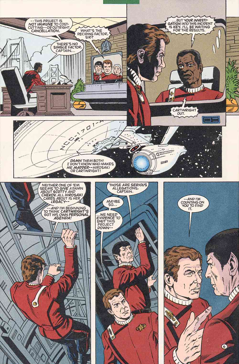 Read online Star Trek (1989) comic -  Issue #50 - 7