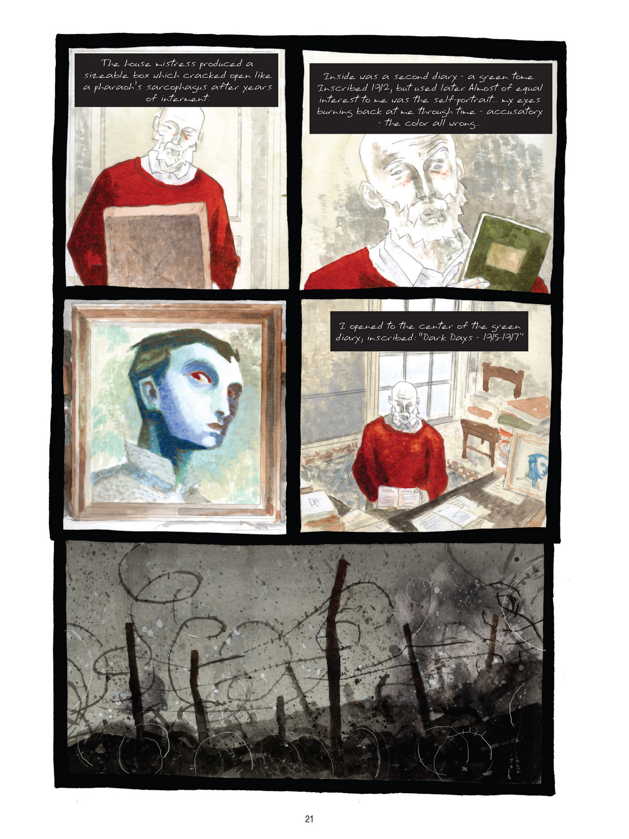 Read online The Red Diary / The Re[a]d Diary comic -  Issue # TPB - 97