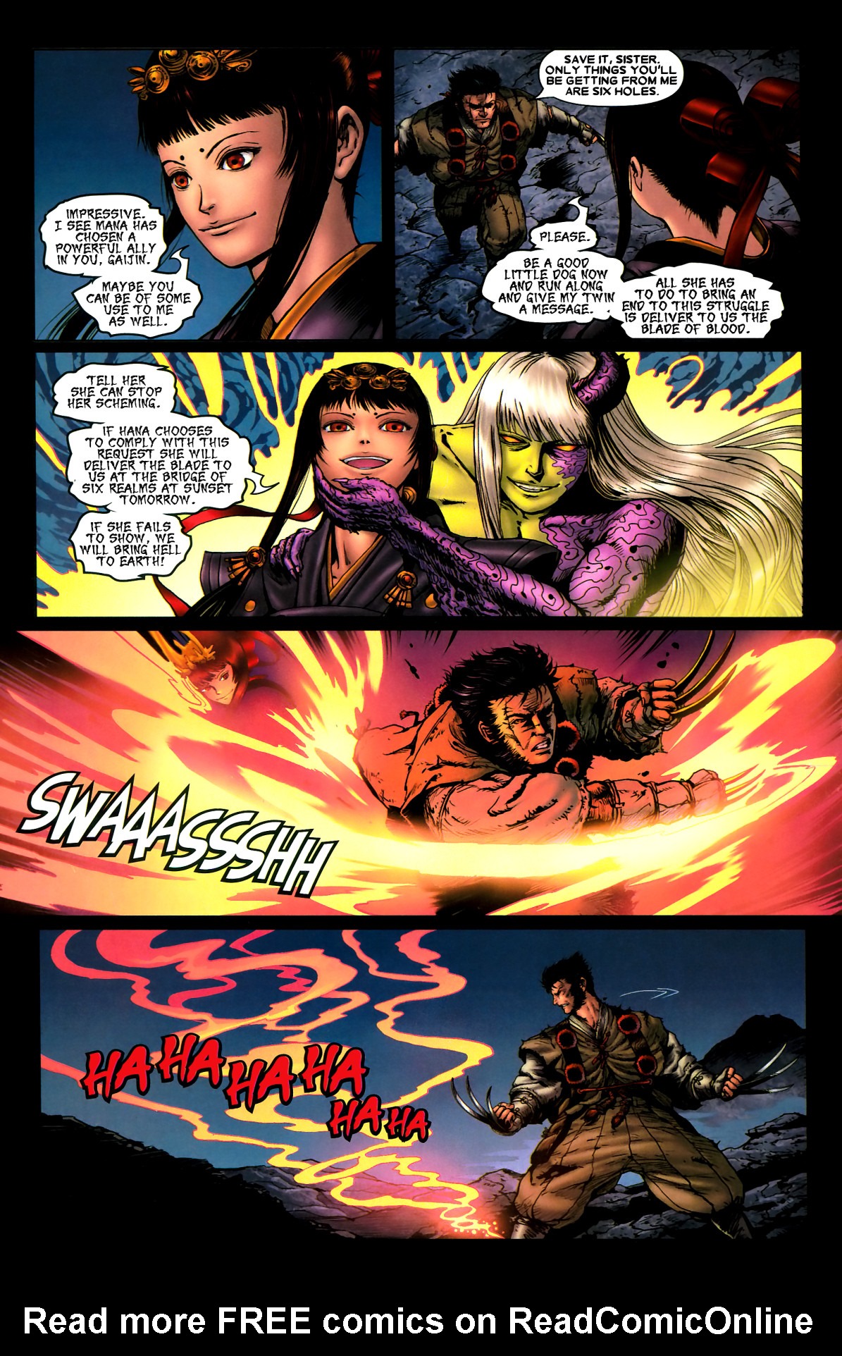 Read online Wolverine: Soultaker comic -  Issue #4 - 17