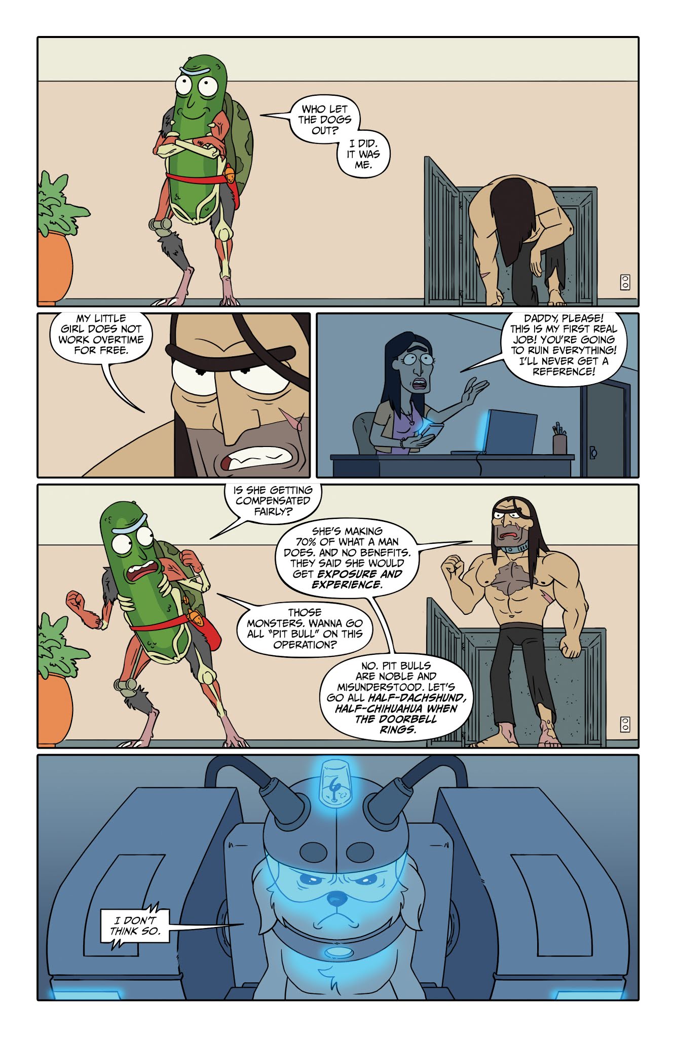 Read online Rick and Morty Presents: The Vindicators comic -  Issue #4 - 22