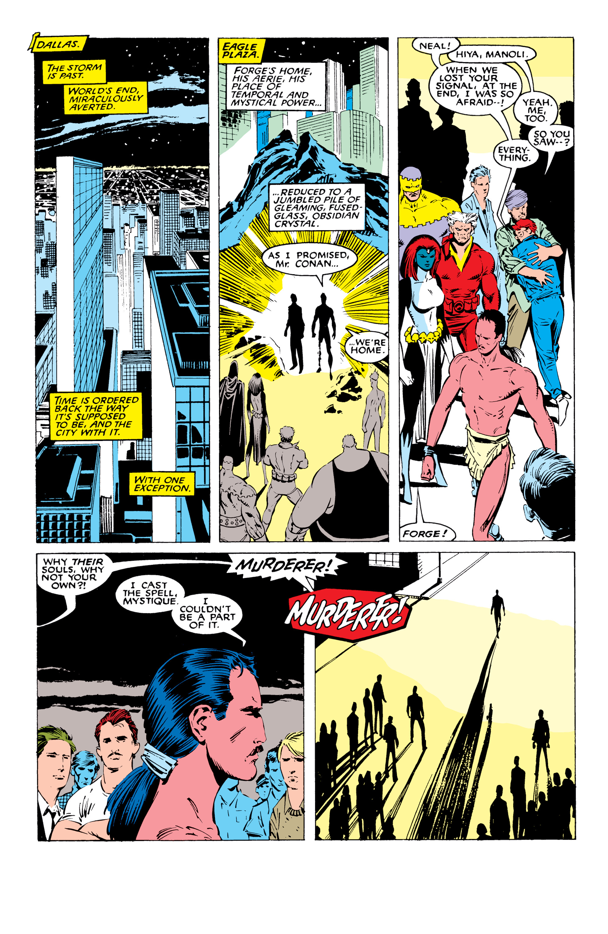 Read online X-Men Milestones: Fall of the Mutants comic -  Issue # TPB (Part 1) - 88