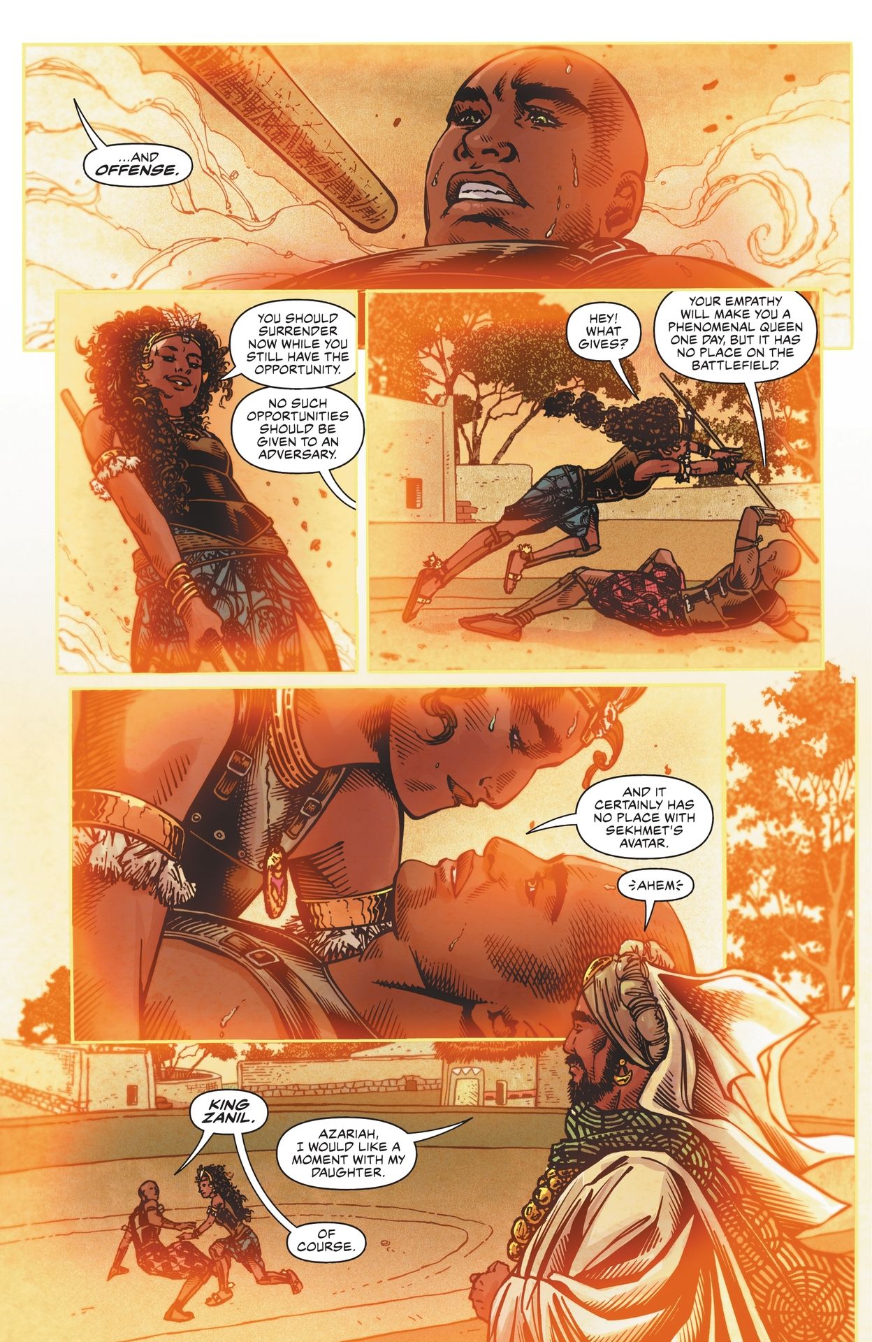 Read online Nubia: Queen of the Amazons comic -  Issue #2 - 8