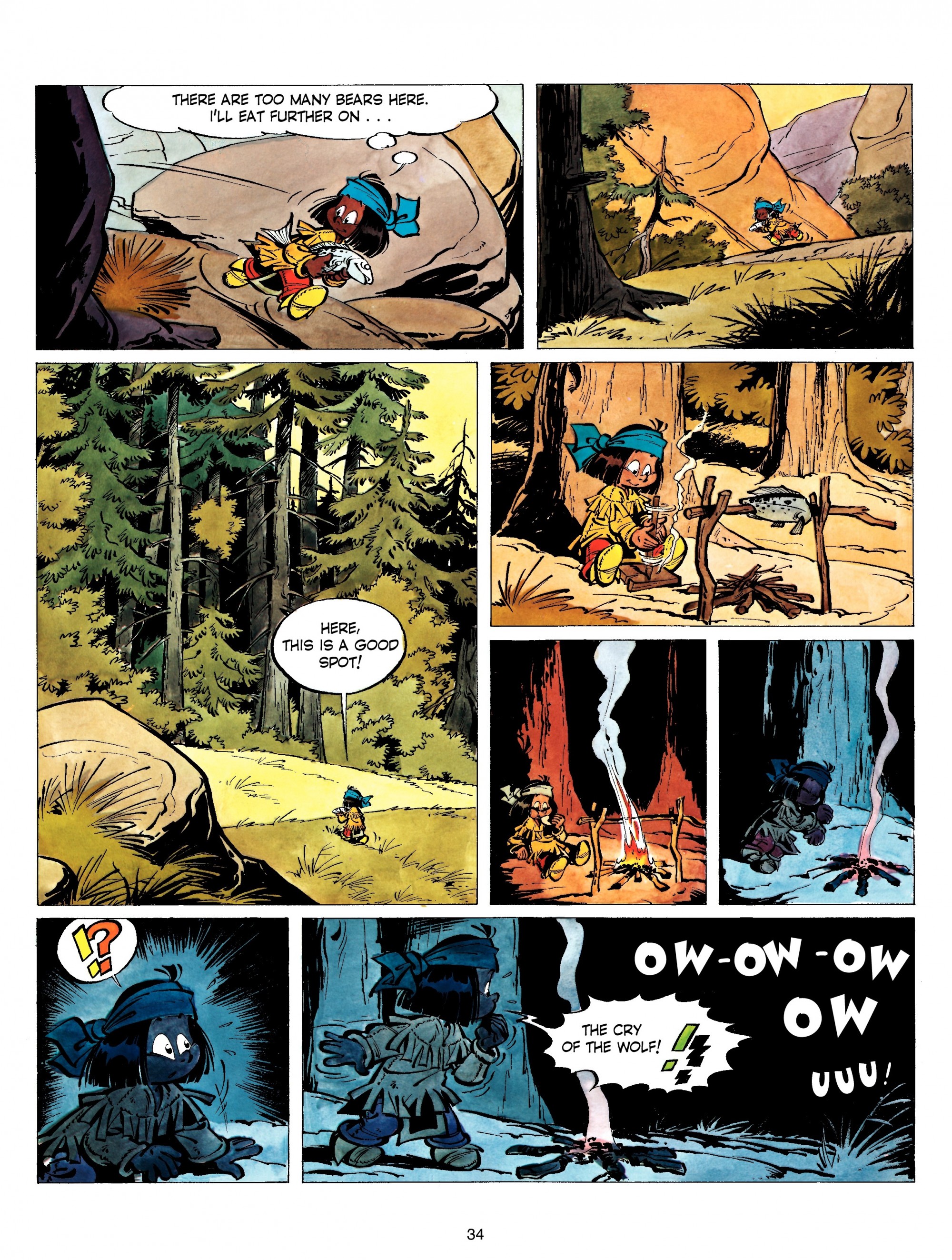 Read online Yakari comic -  Issue #1 - 34