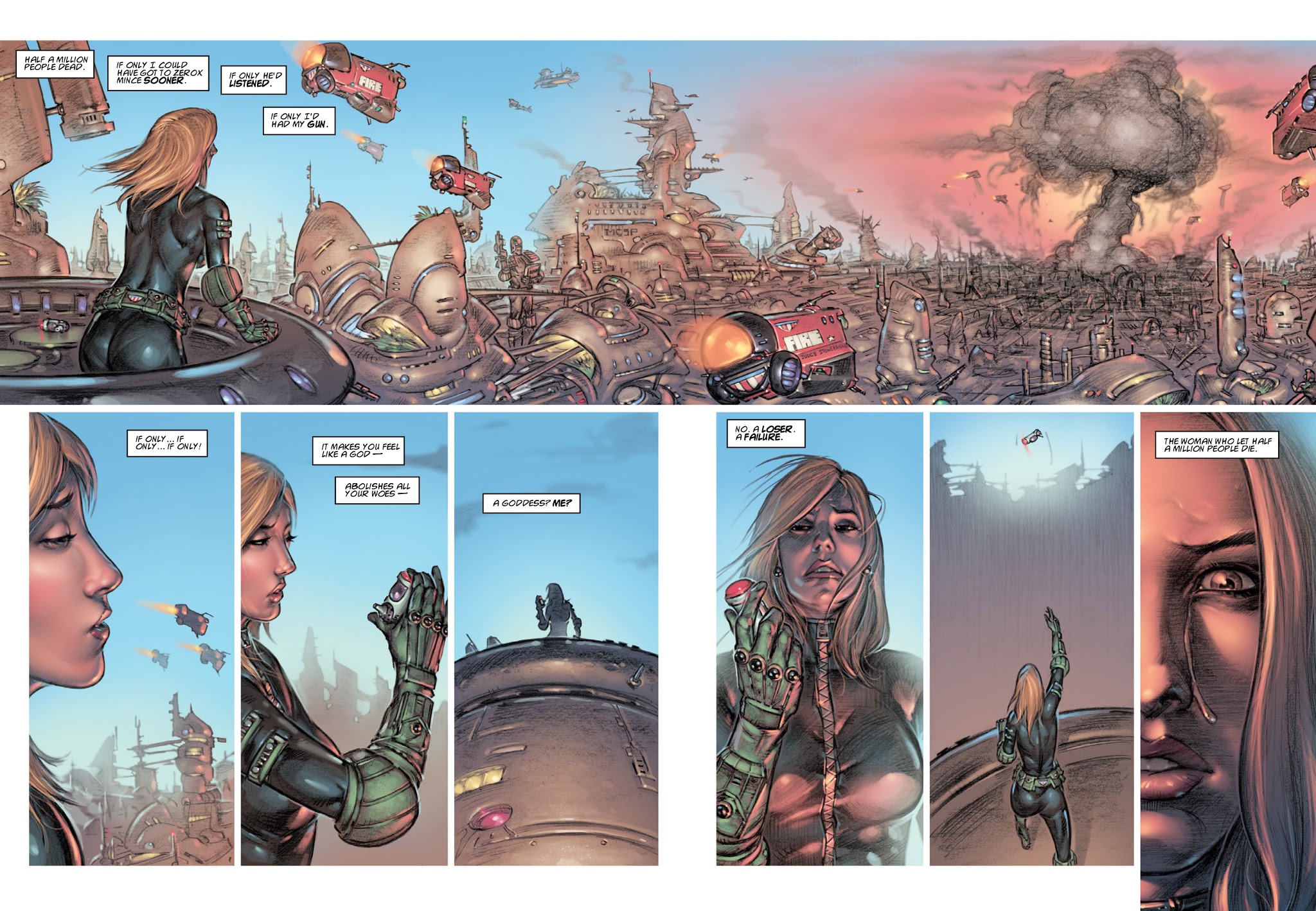 Read online Judge Anderson: The Psi Files comic -  Issue # TPB 5 - 231