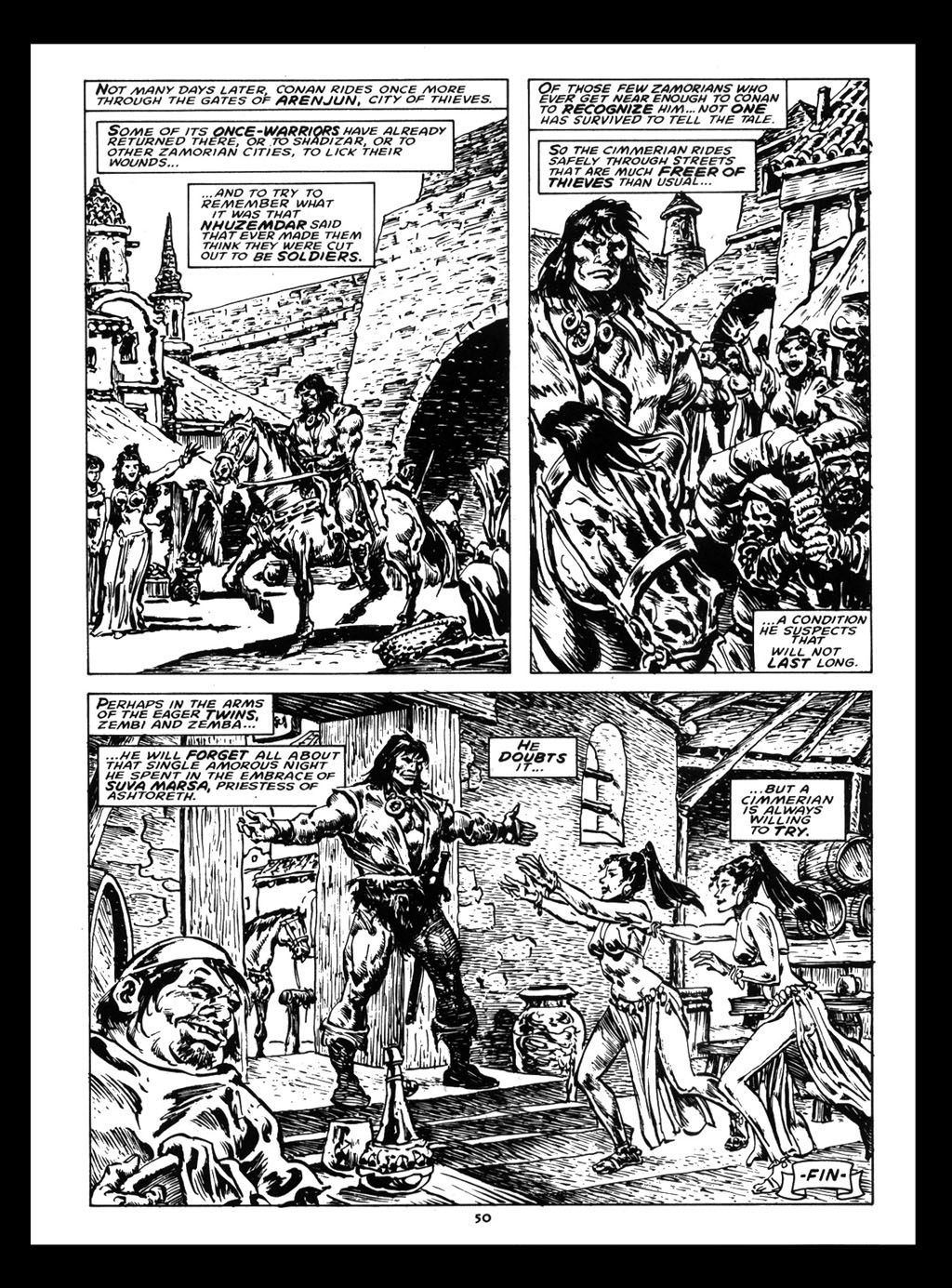 The Savage Sword Of Conan issue 212 - Page 51