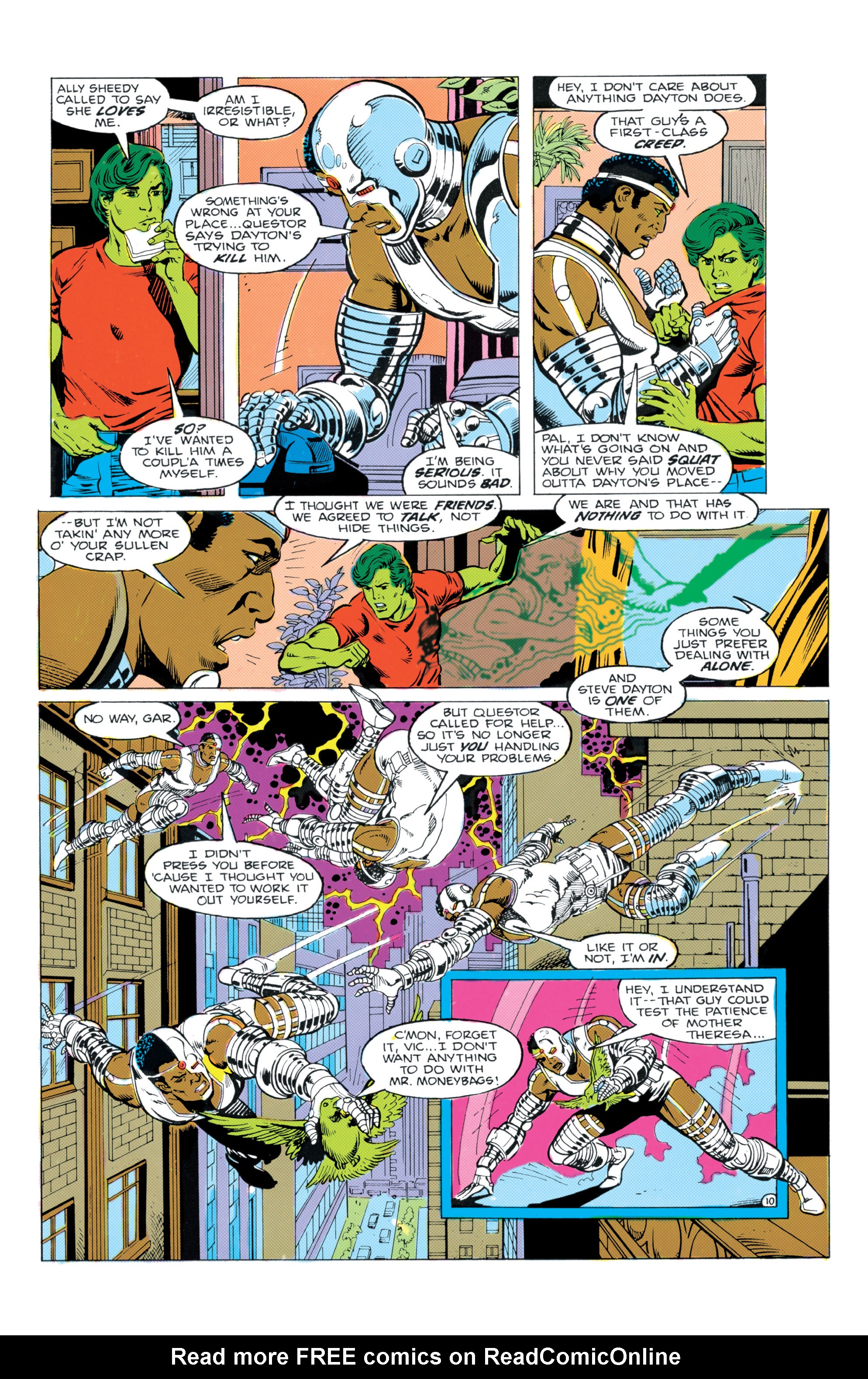 Read online The New Teen Titans (1984) comic -  Issue #14 - 11