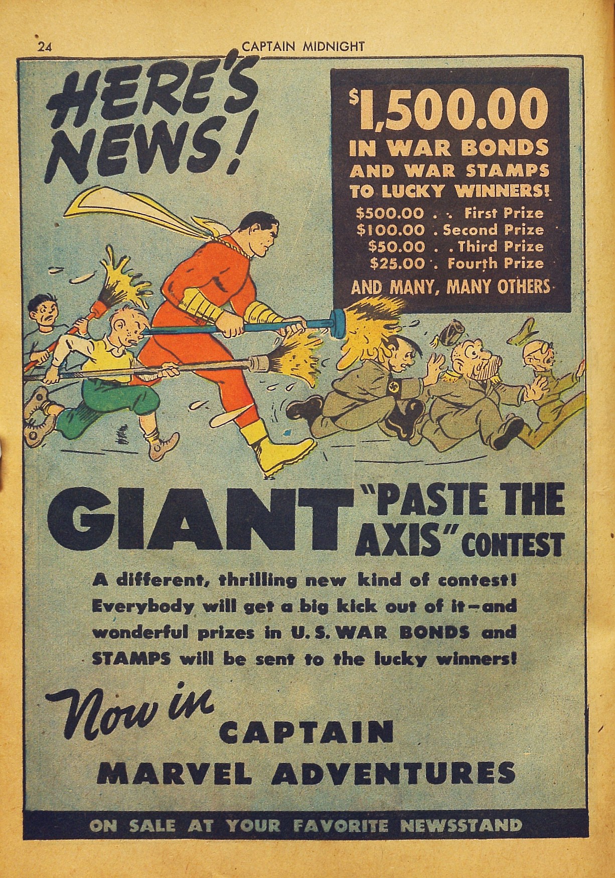 Read online Captain Midnight (1942) comic -  Issue #2 - 23