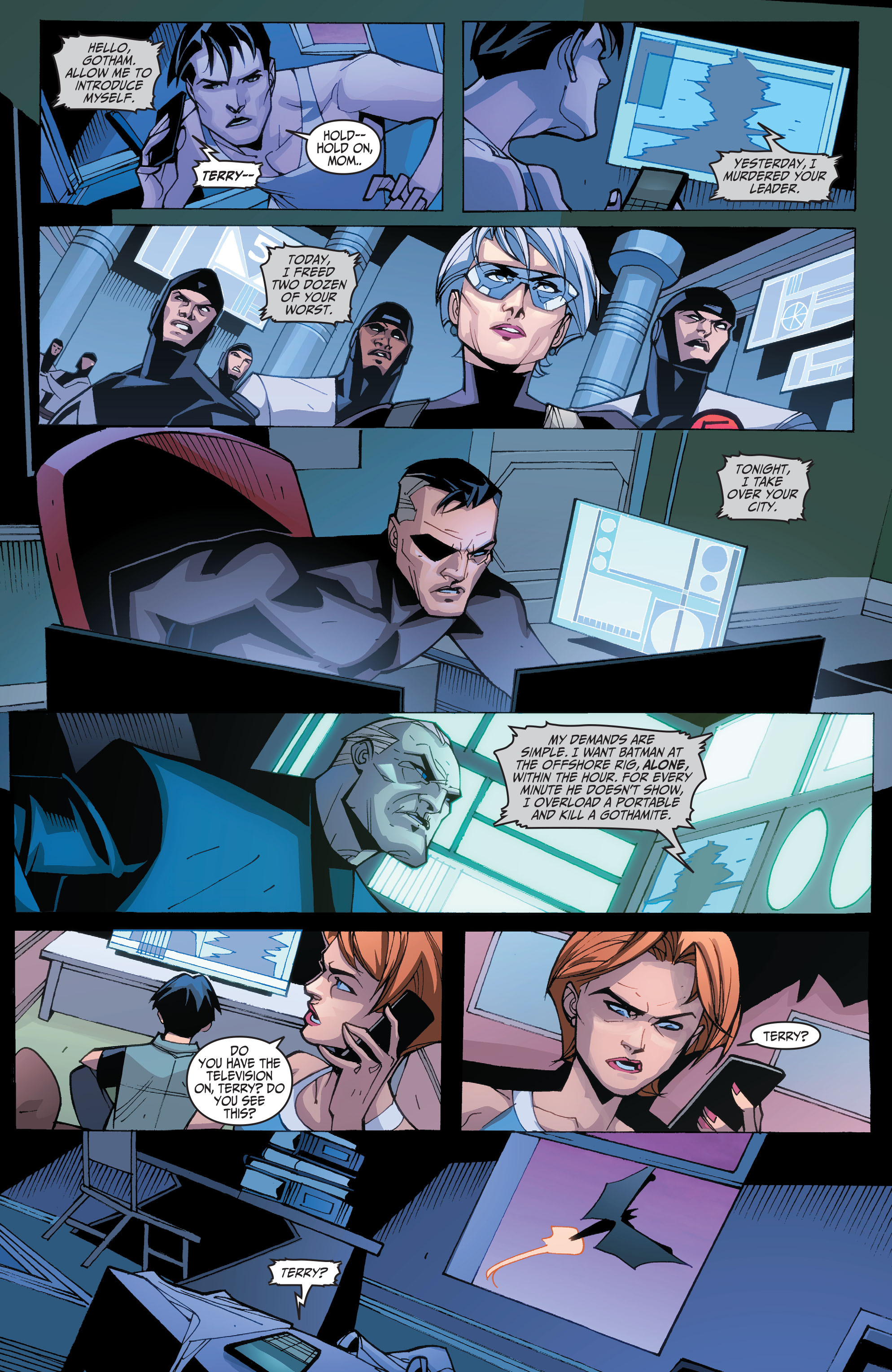 Read online Batman Beyond 2.0 comic -  Issue # _TPB 1 (Part 1) - 36