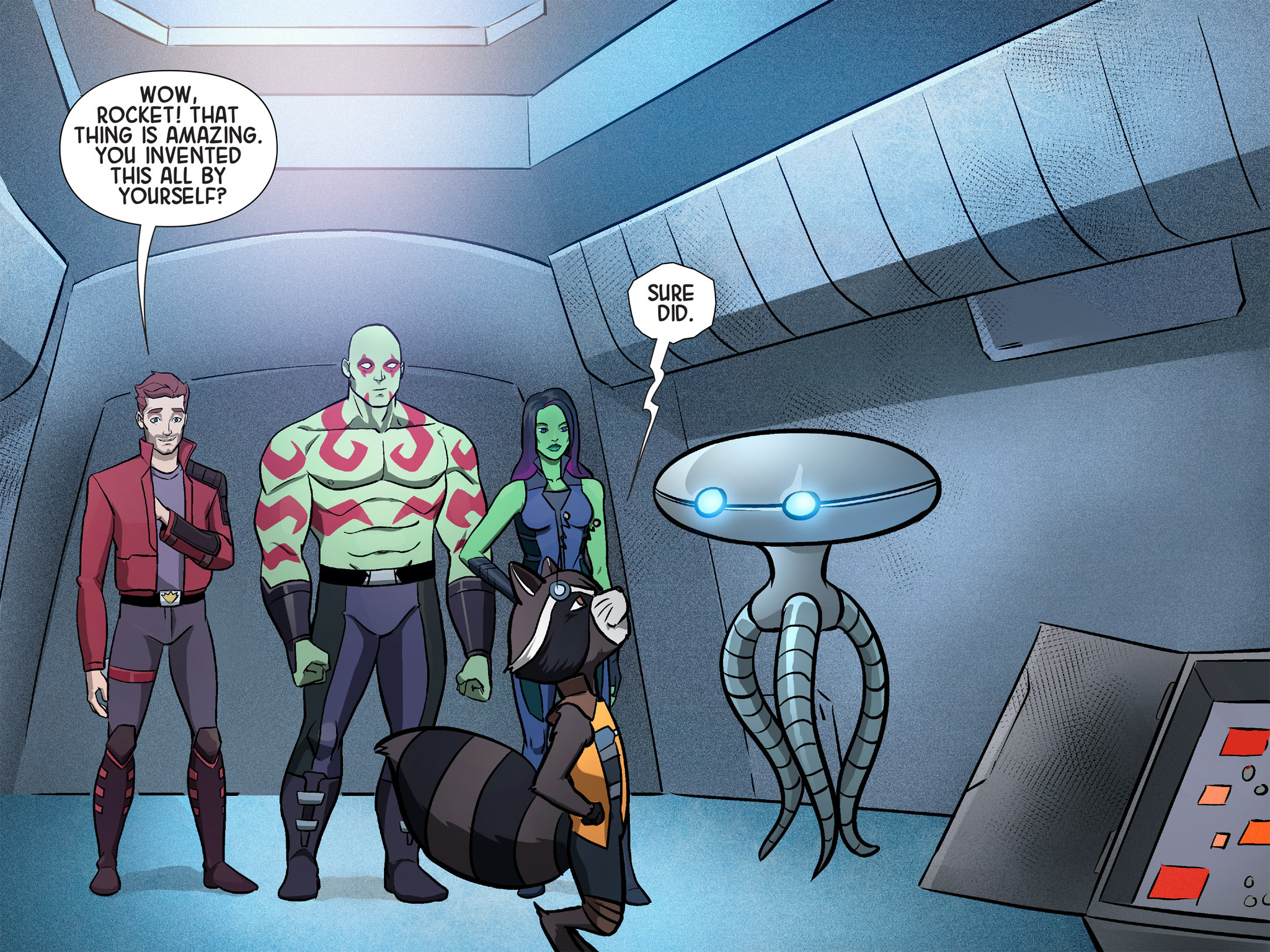 Read online Guardians of the Galaxy: Awesome Mix Infinite Comic comic -  Issue #6 - 25