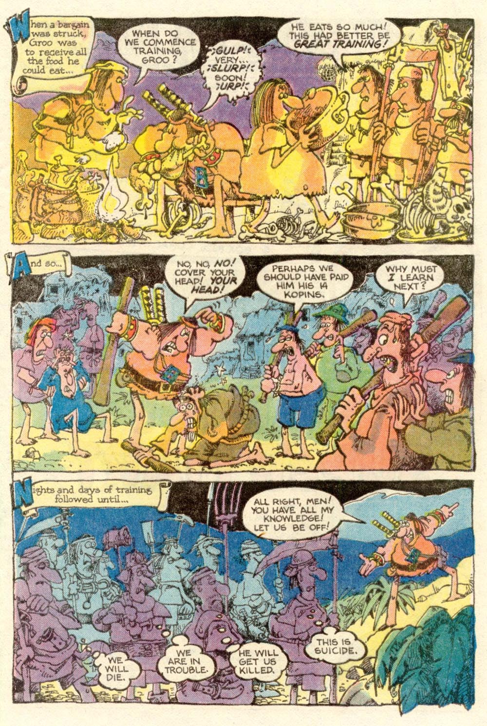 Read online Sergio Aragonés Groo the Wanderer comic -  Issue #4 - 8