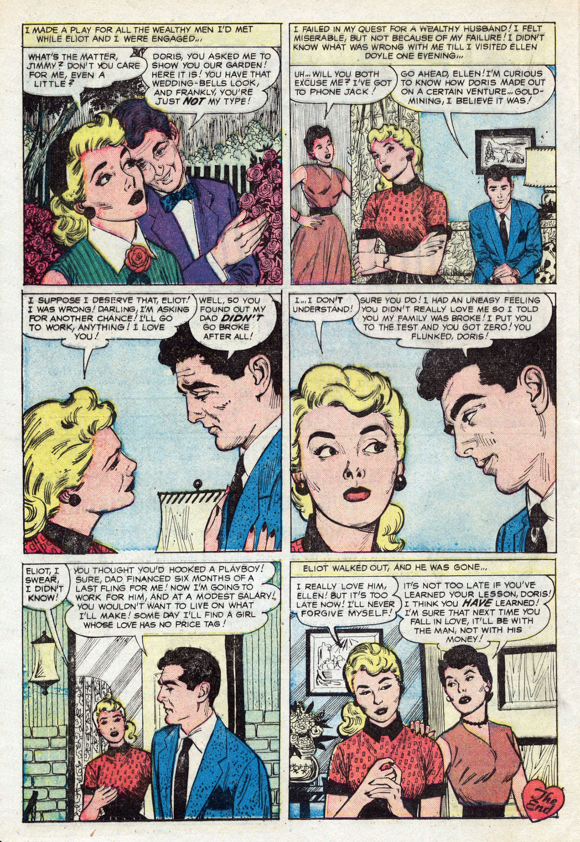 Read online Love Romances comic -  Issue #74 - 20
