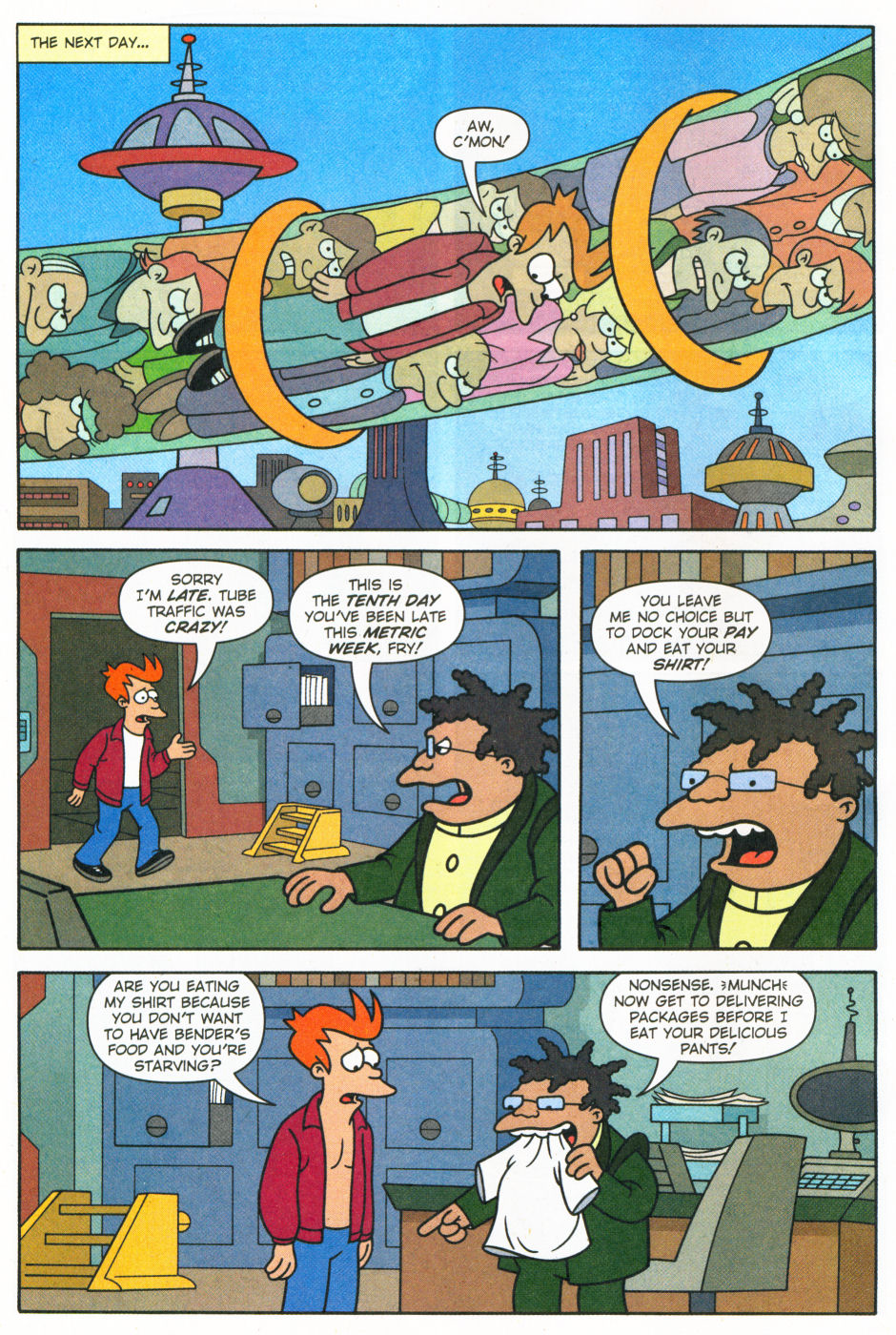 Read online Futurama Comics comic -  Issue #22 - 9