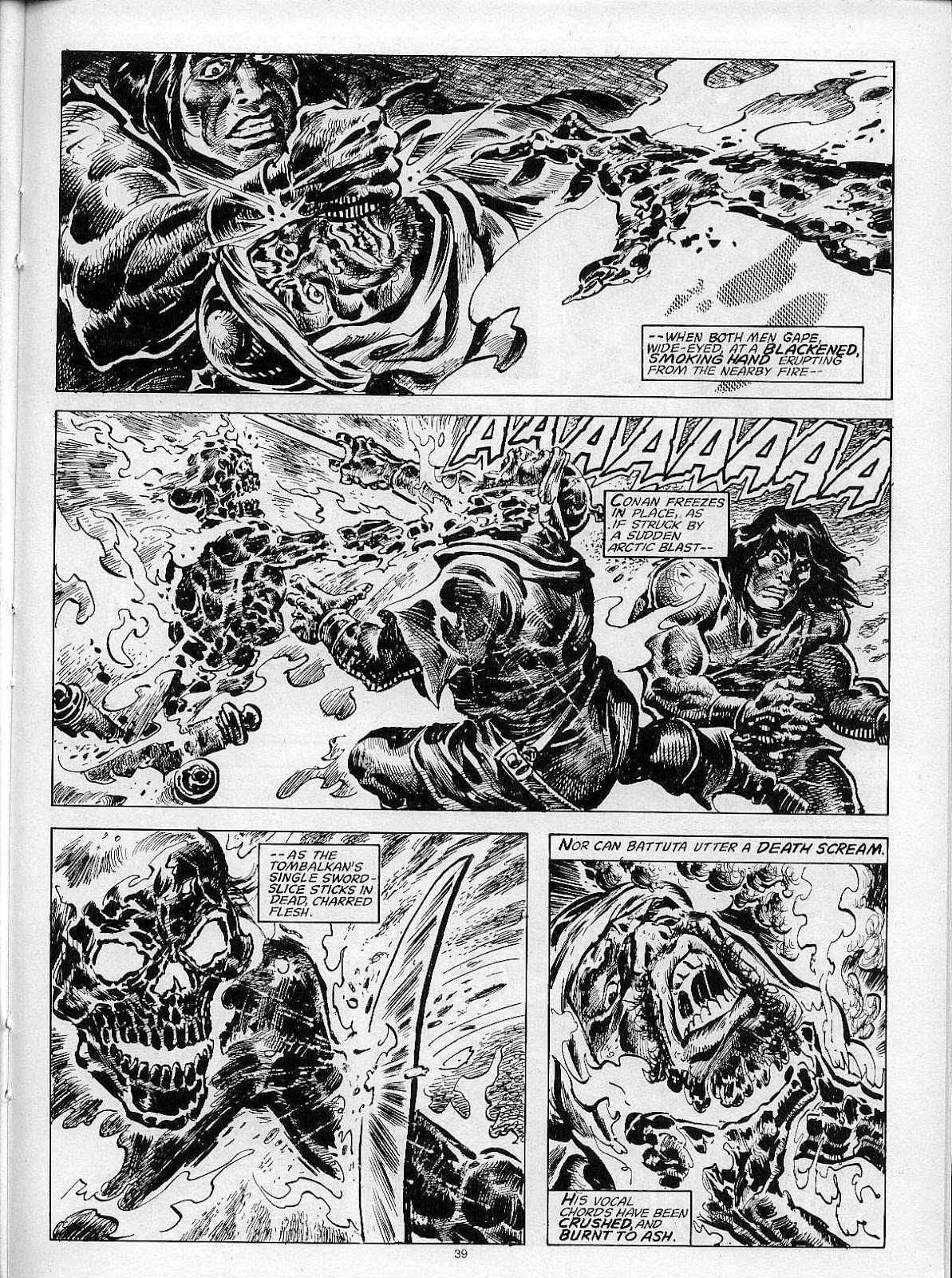 The Savage Sword Of Conan issue 204 - Page 41