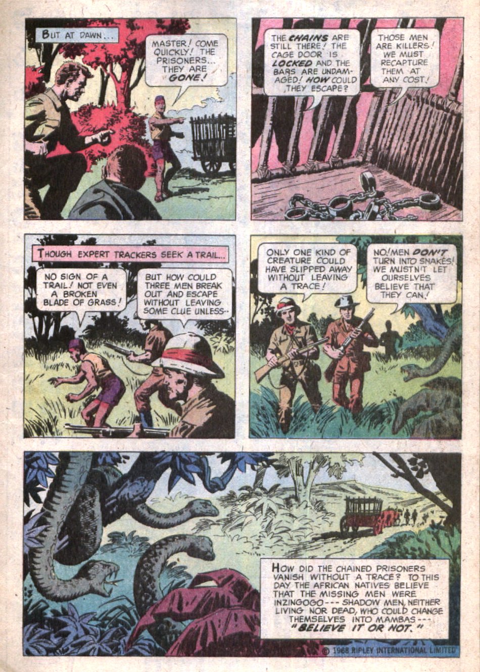 Read online Ripley's Believe it or Not! (1965) comic -  Issue #91 - 33