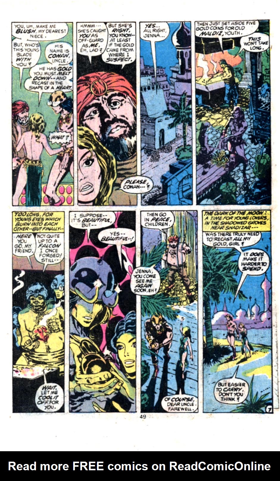 Read online Giant-Size Conan comic -  Issue #3 - 40