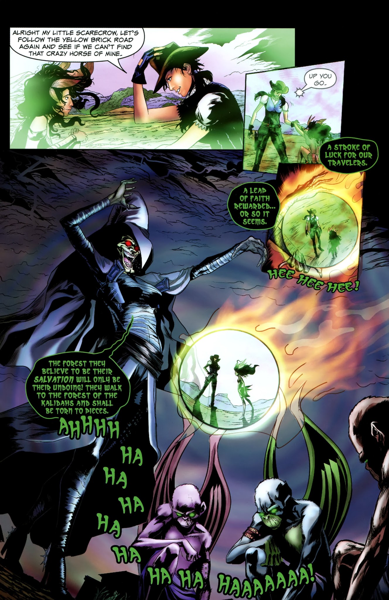 Read online The Legend of Oz: The Wicked West comic -  Issue #3 - 9