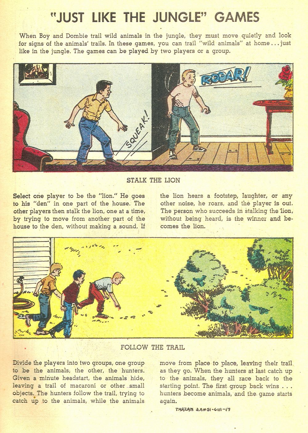 Read online Tarzan (1948) comic -  Issue #51 - 19