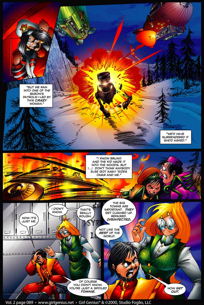 Read online Girl Genius (2002) comic -  Issue #2 - 89