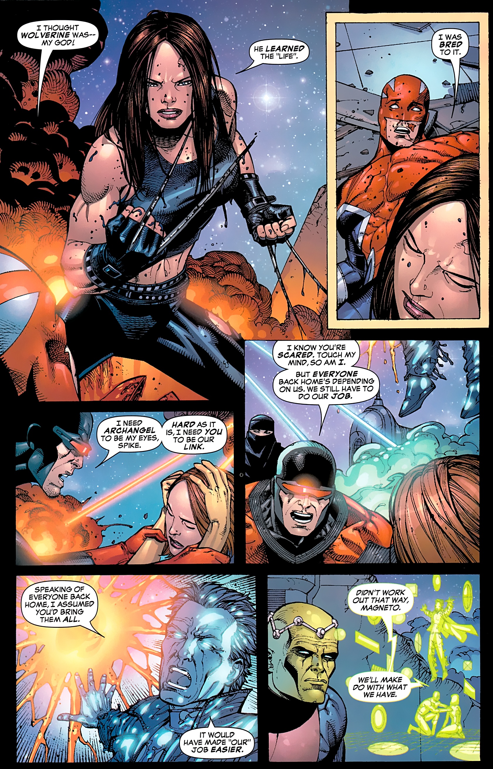 Read online X-Men: The End: Book 3: Men & X-Men comic -  Issue #3 - 9