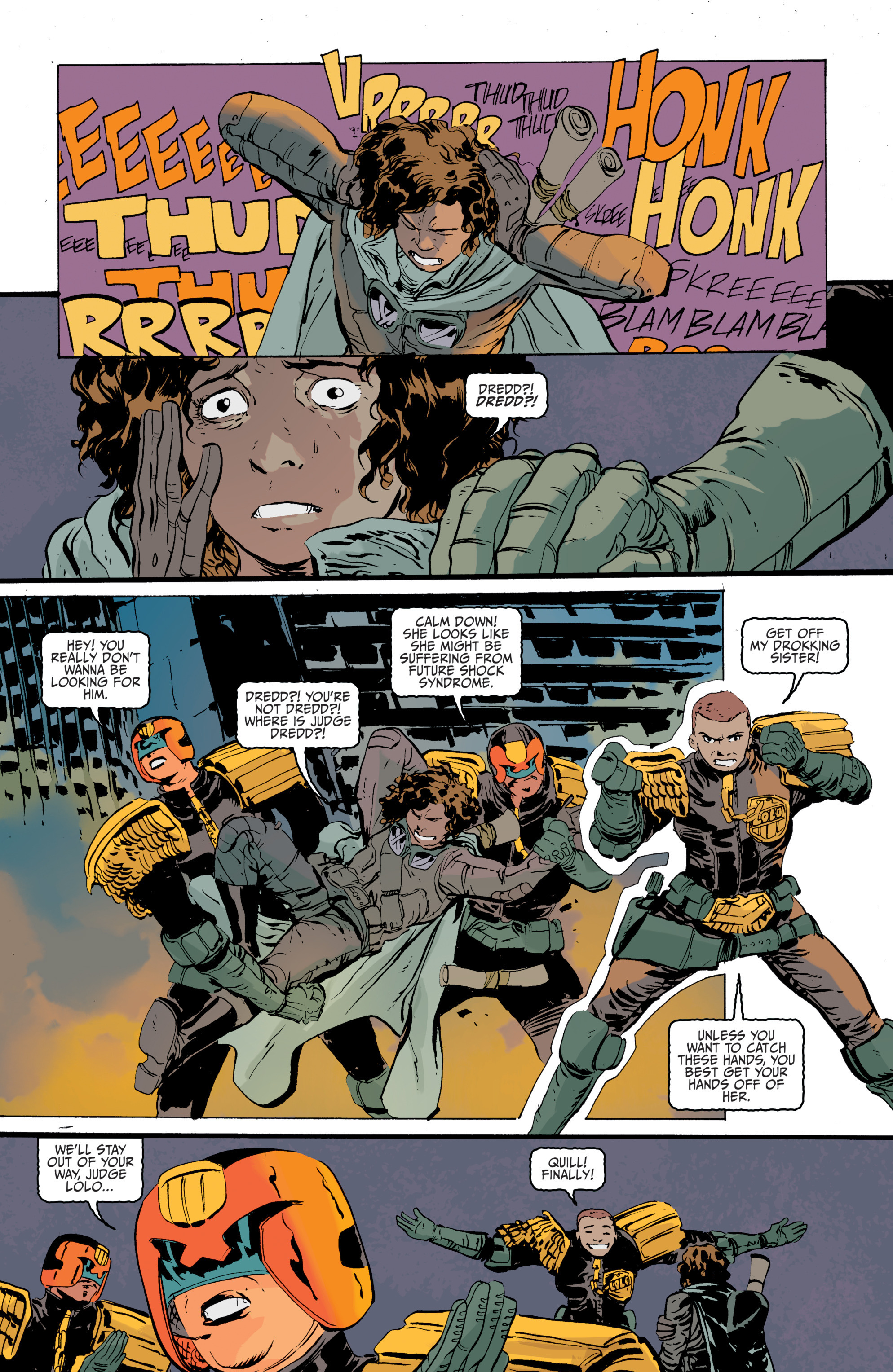 Read online Judge Dredd (2015) comic -  Issue #12 - 9