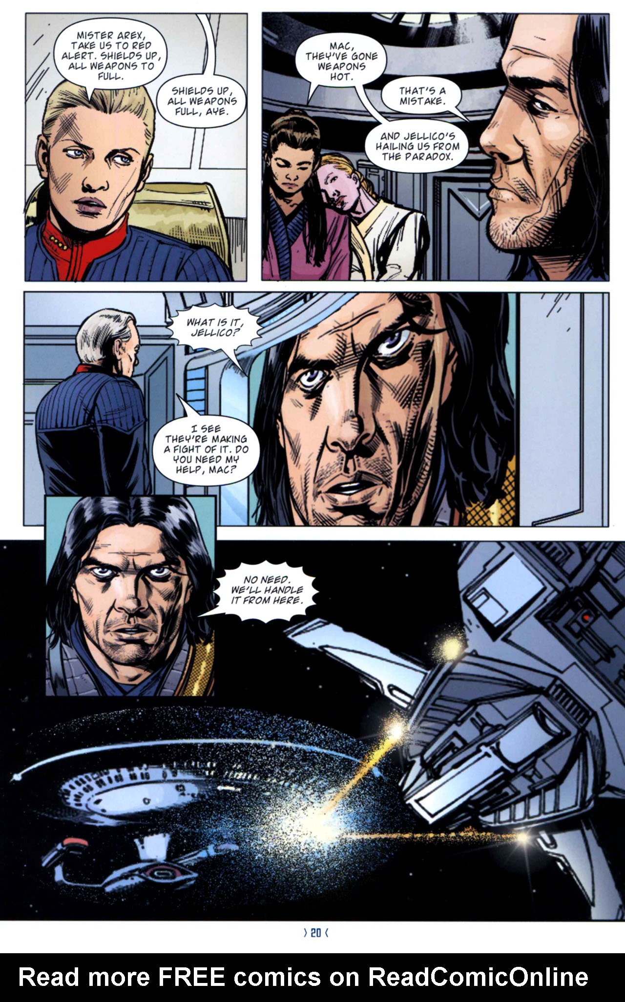 Read online Star Trek: New Frontier comic -  Issue #4 - 22