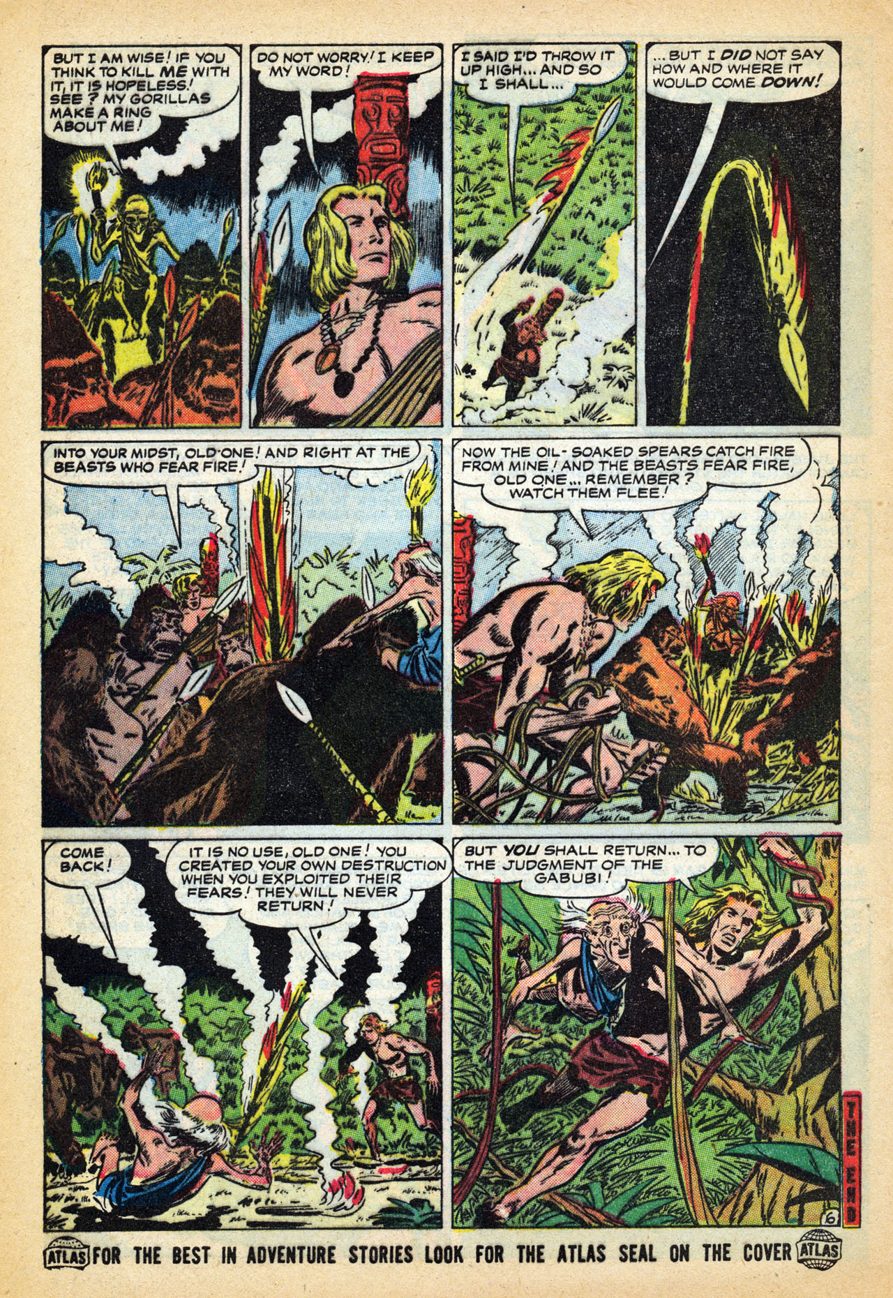 Read online Jungle Action (1954) comic -  Issue #5 - 8