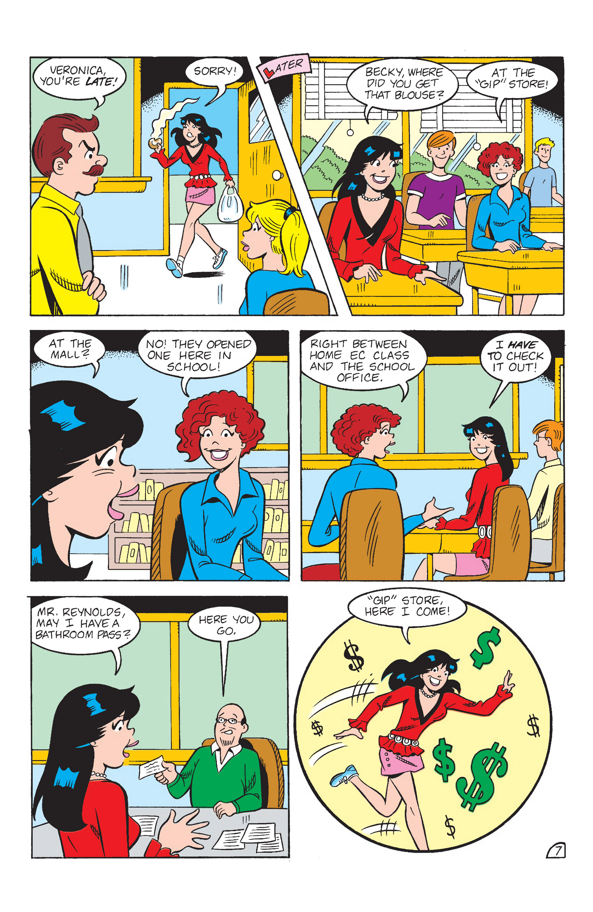 Read online Betty and Veronica: Mall Princesses comic -  Issue # TPB - 99