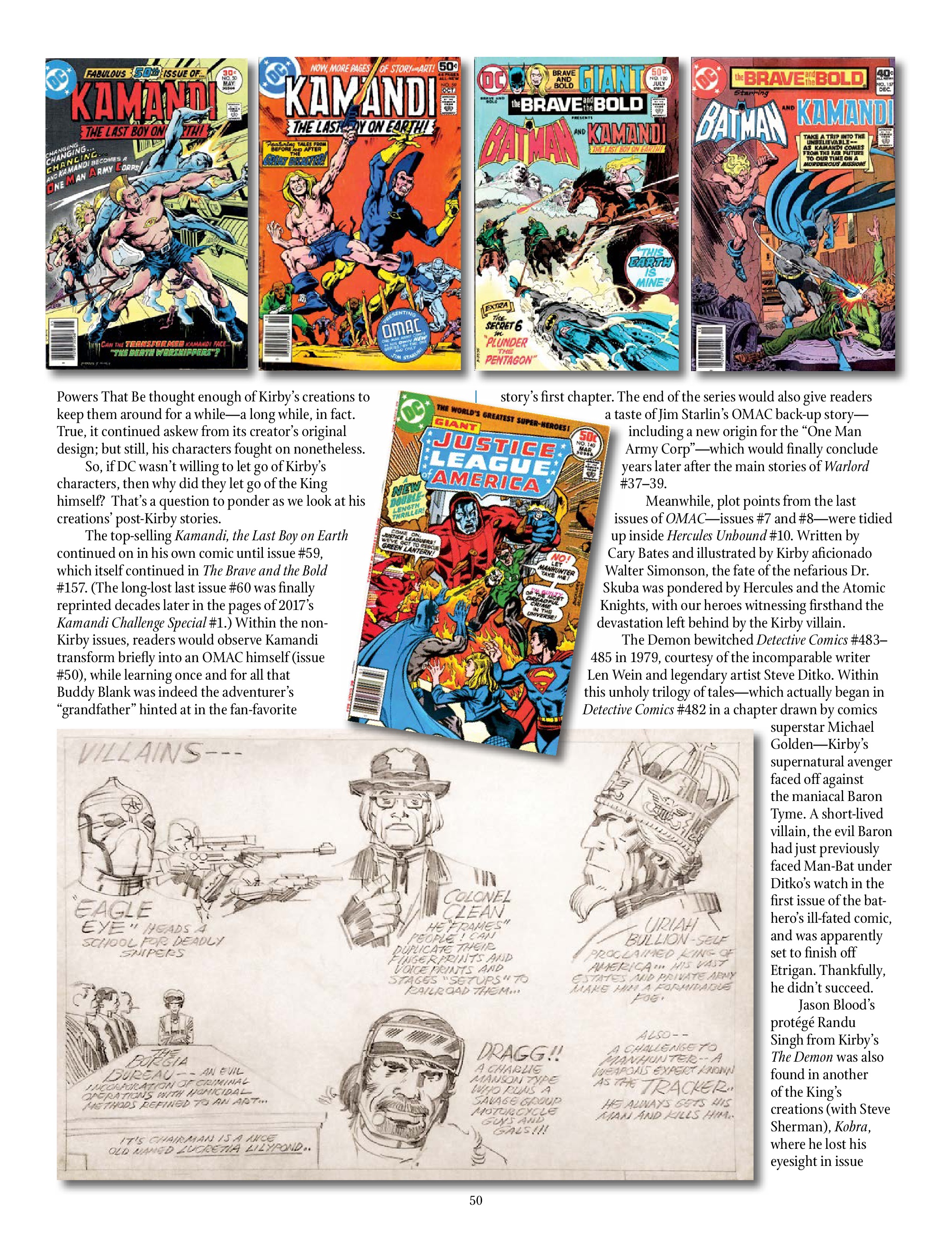 Read online The Jack Kirby Collector comic -  Issue #76 - 50