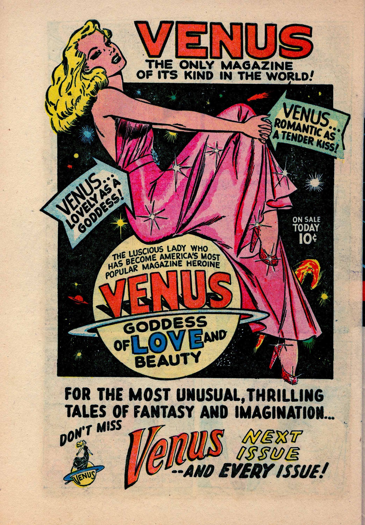 Read online Venus (1948) comic -  Issue #9 - 44