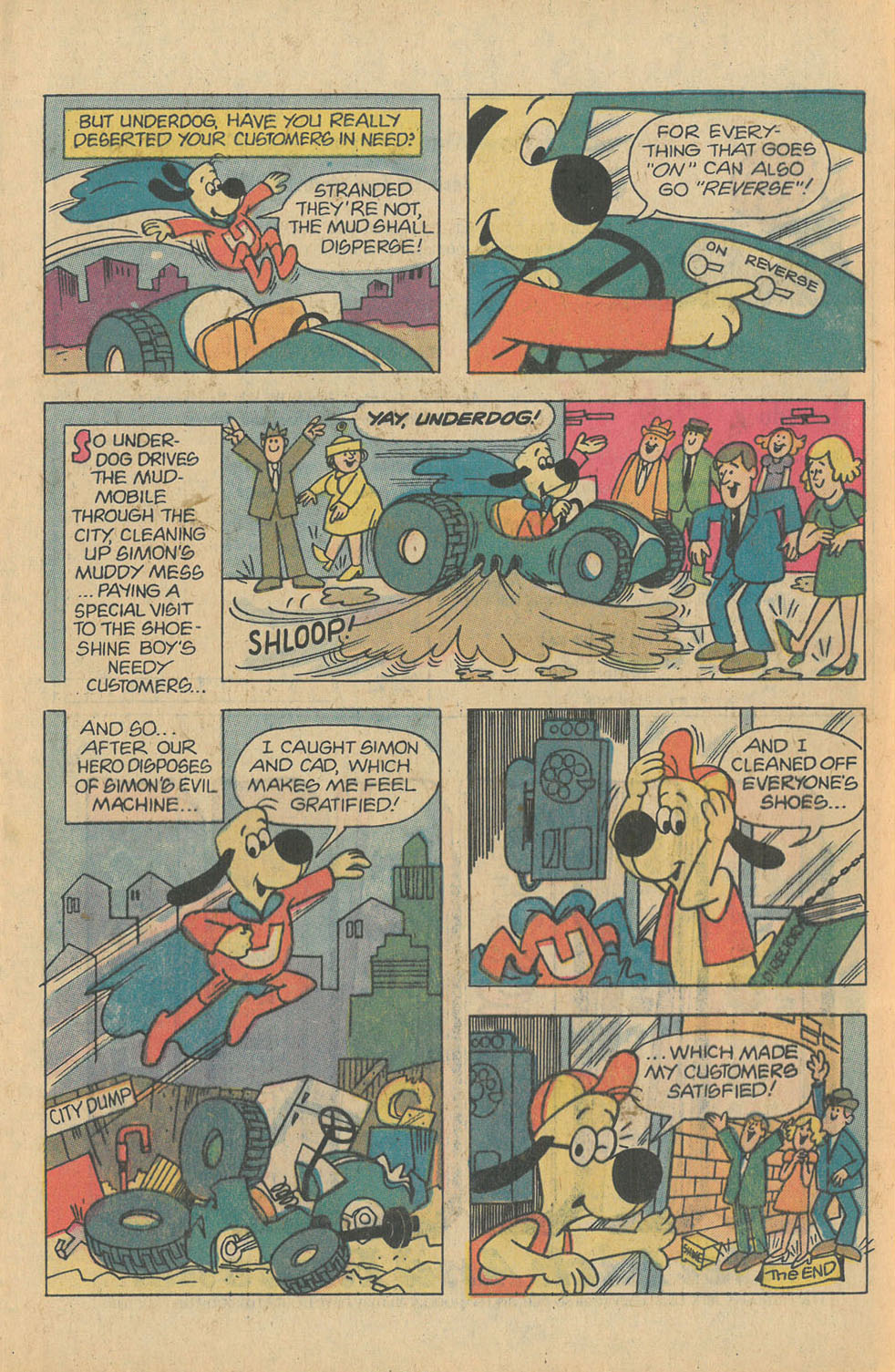 Read online Underdog (1975) comic -  Issue #16 - 13