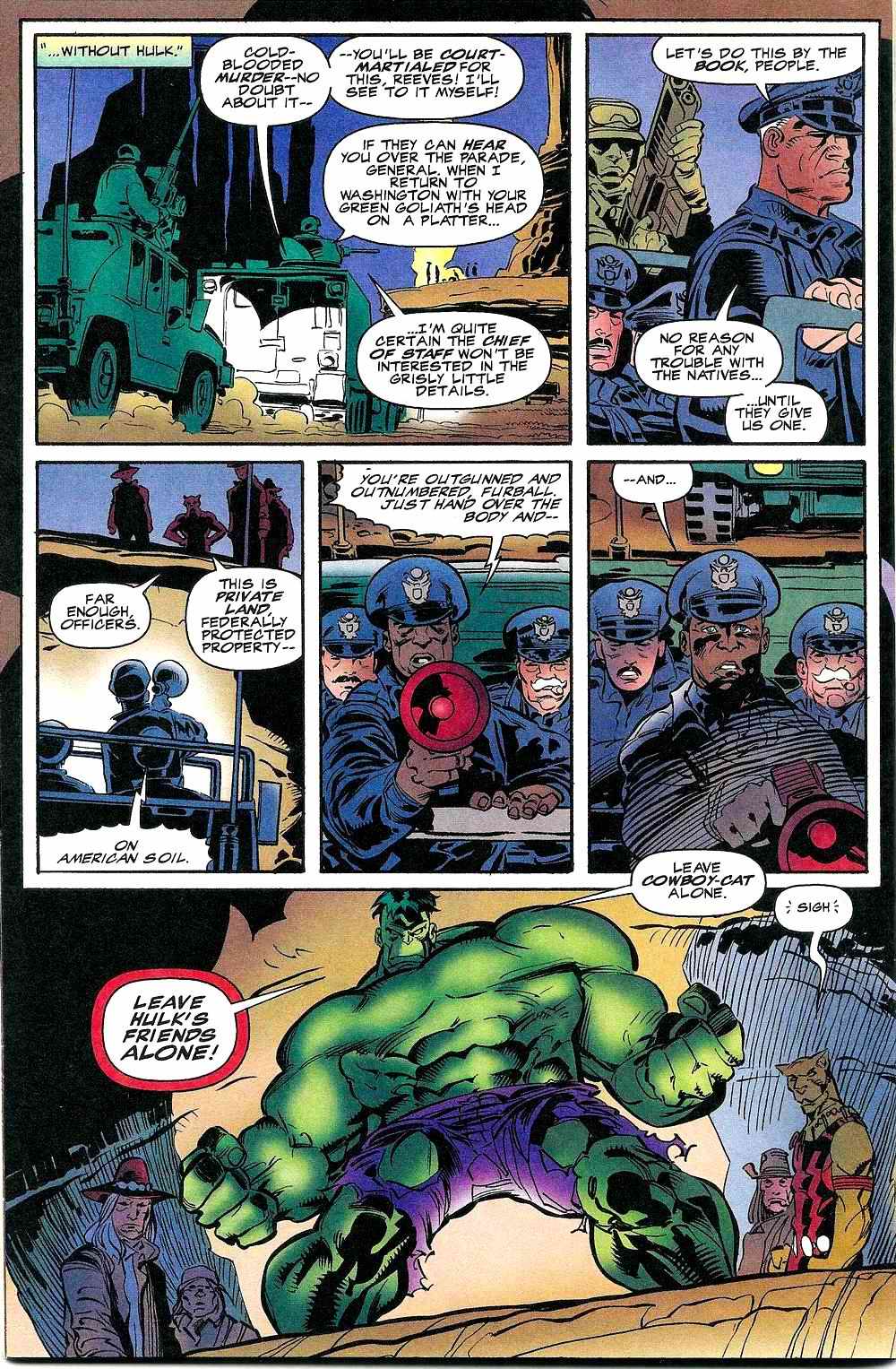 Read online The Rampaging Hulk (1998) comic -  Issue #6 - 23