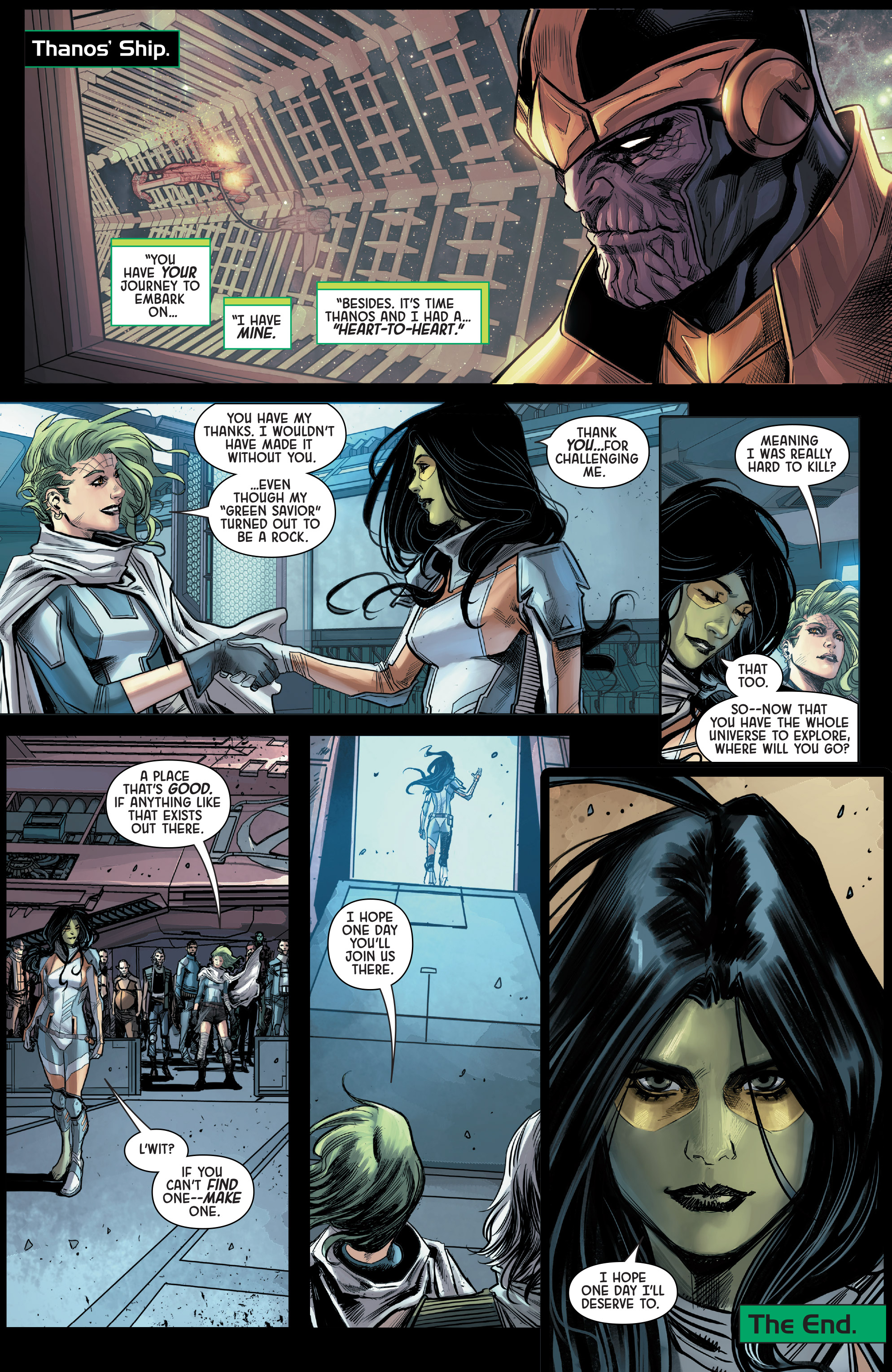 Read online Gamora comic -  Issue #5 - 21