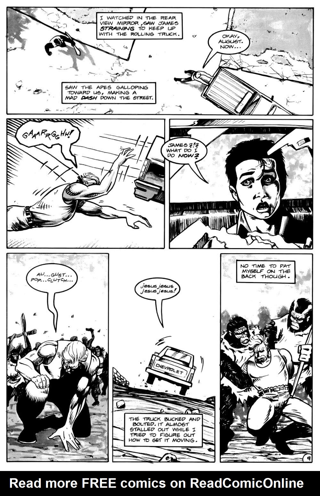 Read online Planet of the Apes (1990) comic -  Issue #15 - 11