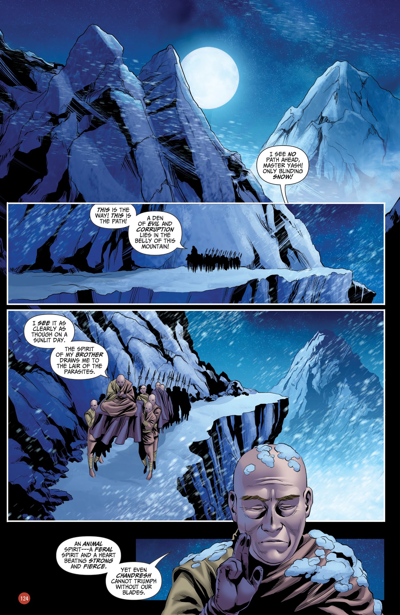 Read online Van Helsing vs. Werewolf comic -  Issue # _TPB 1 - 124