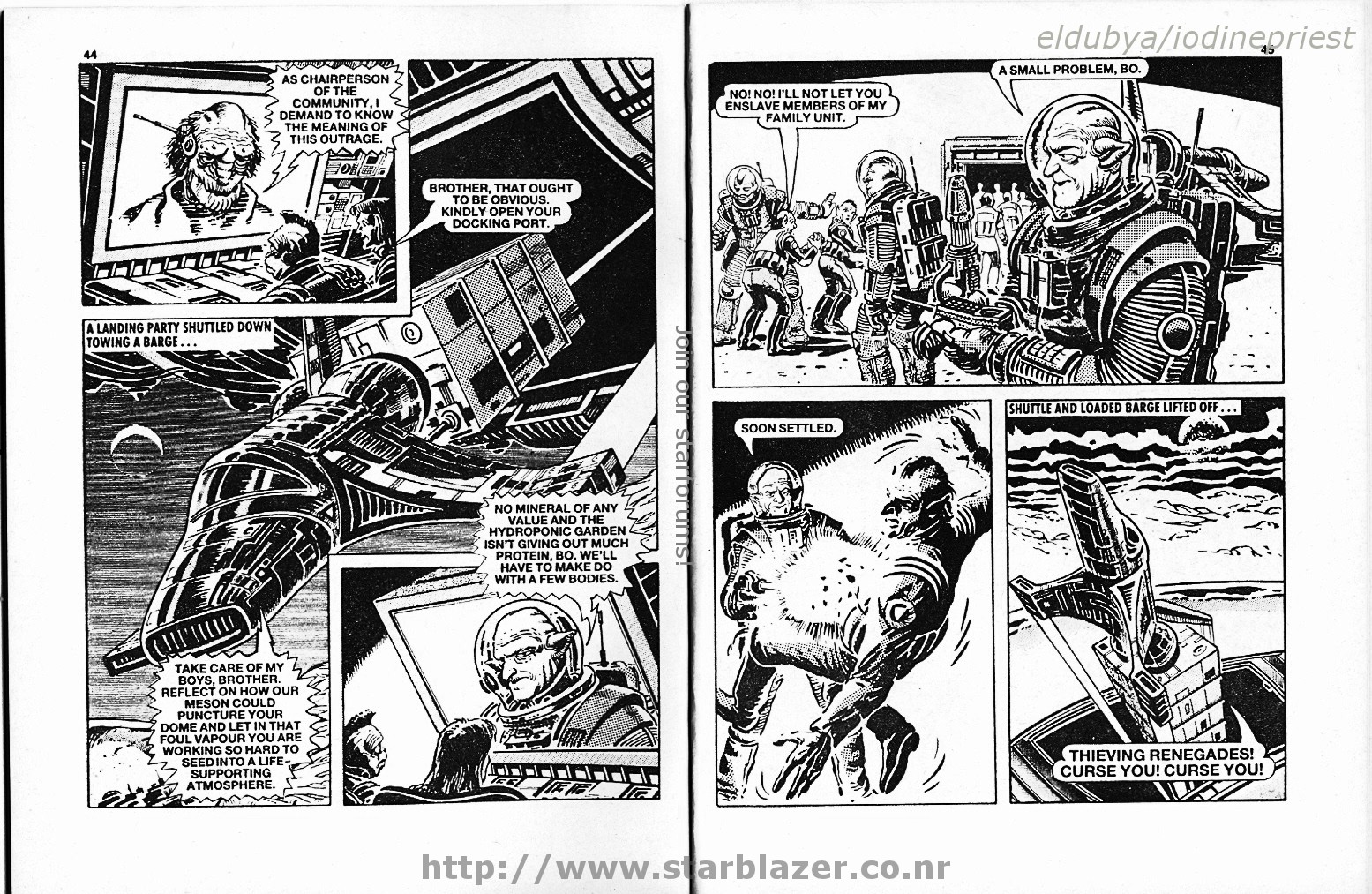 Read online Starblazer comic -  Issue #221 - 24
