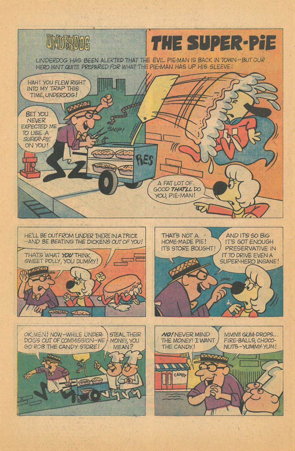 Read online Underdog (1975) comic -  Issue #7 - 10
