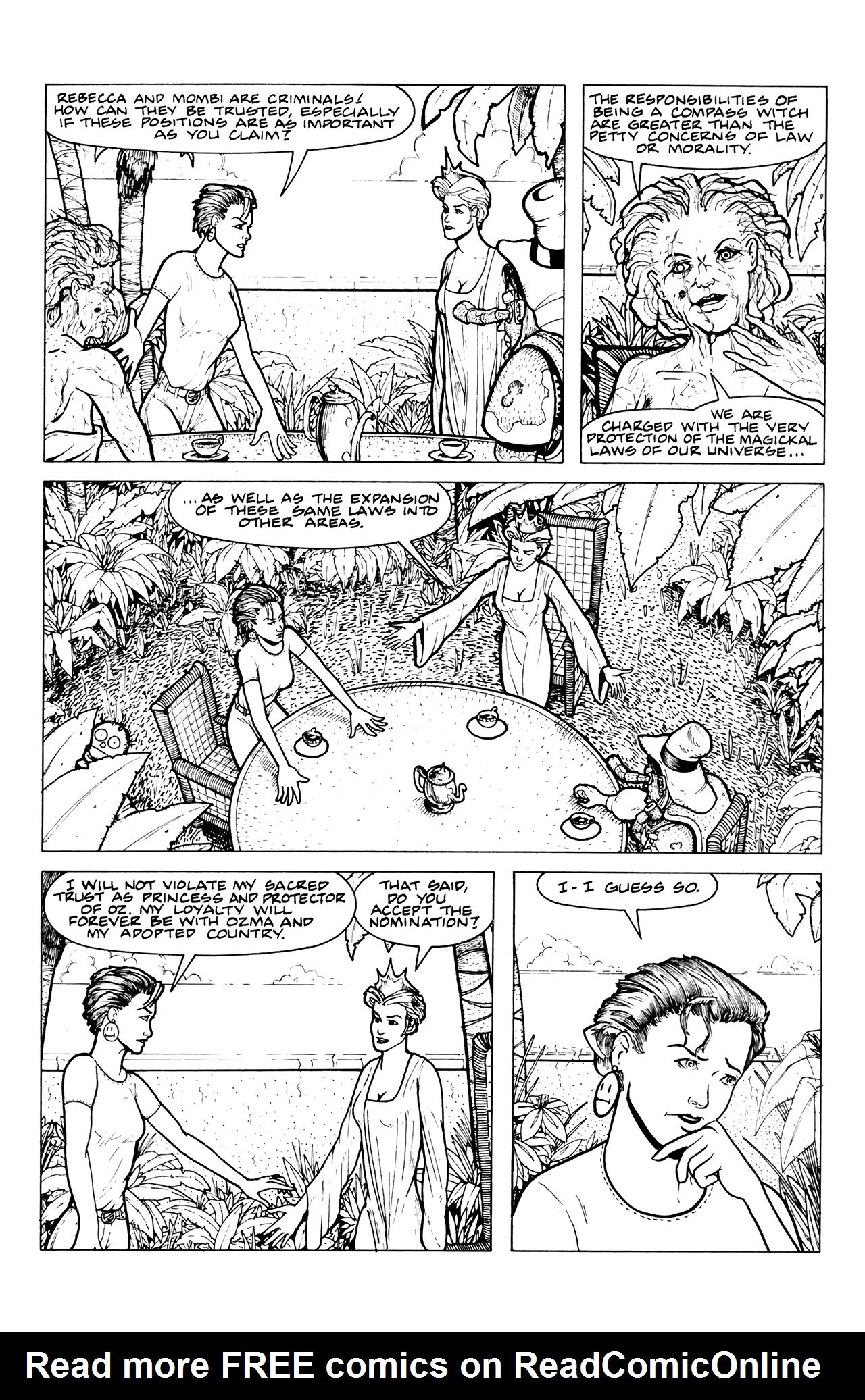 Read online Oz Squad comic -  Issue #5 - 16