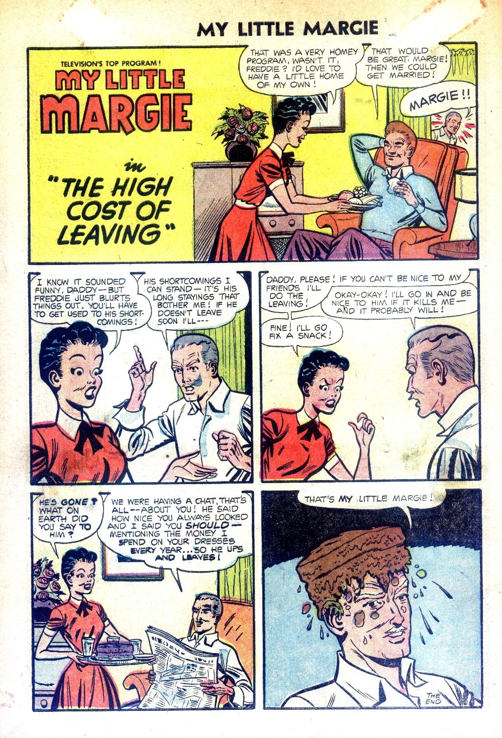 Read online My Little Margie (1954) comic -  Issue #5 - 34