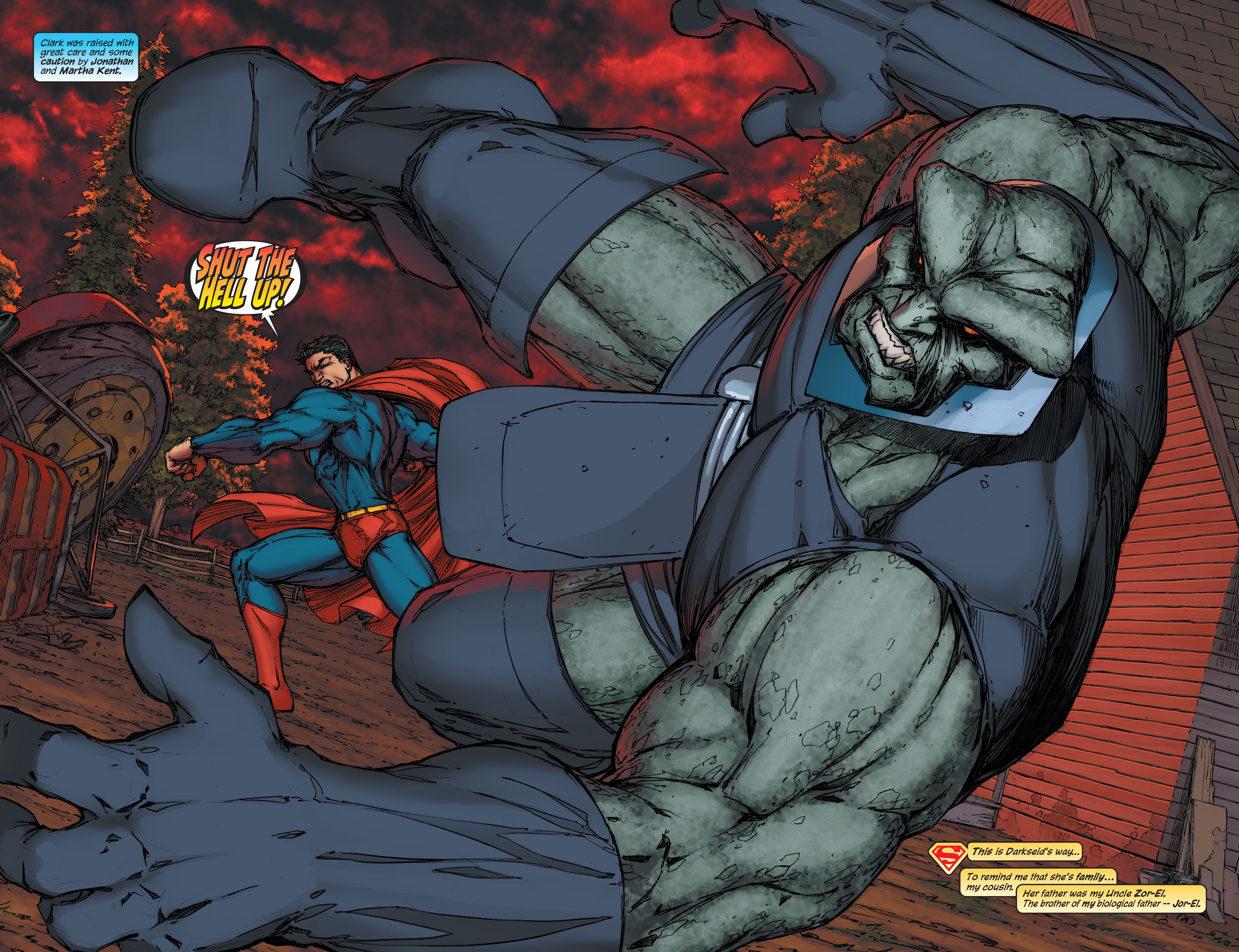 Read online Superman vs. Darkseid comic -  Issue # TPB - 134