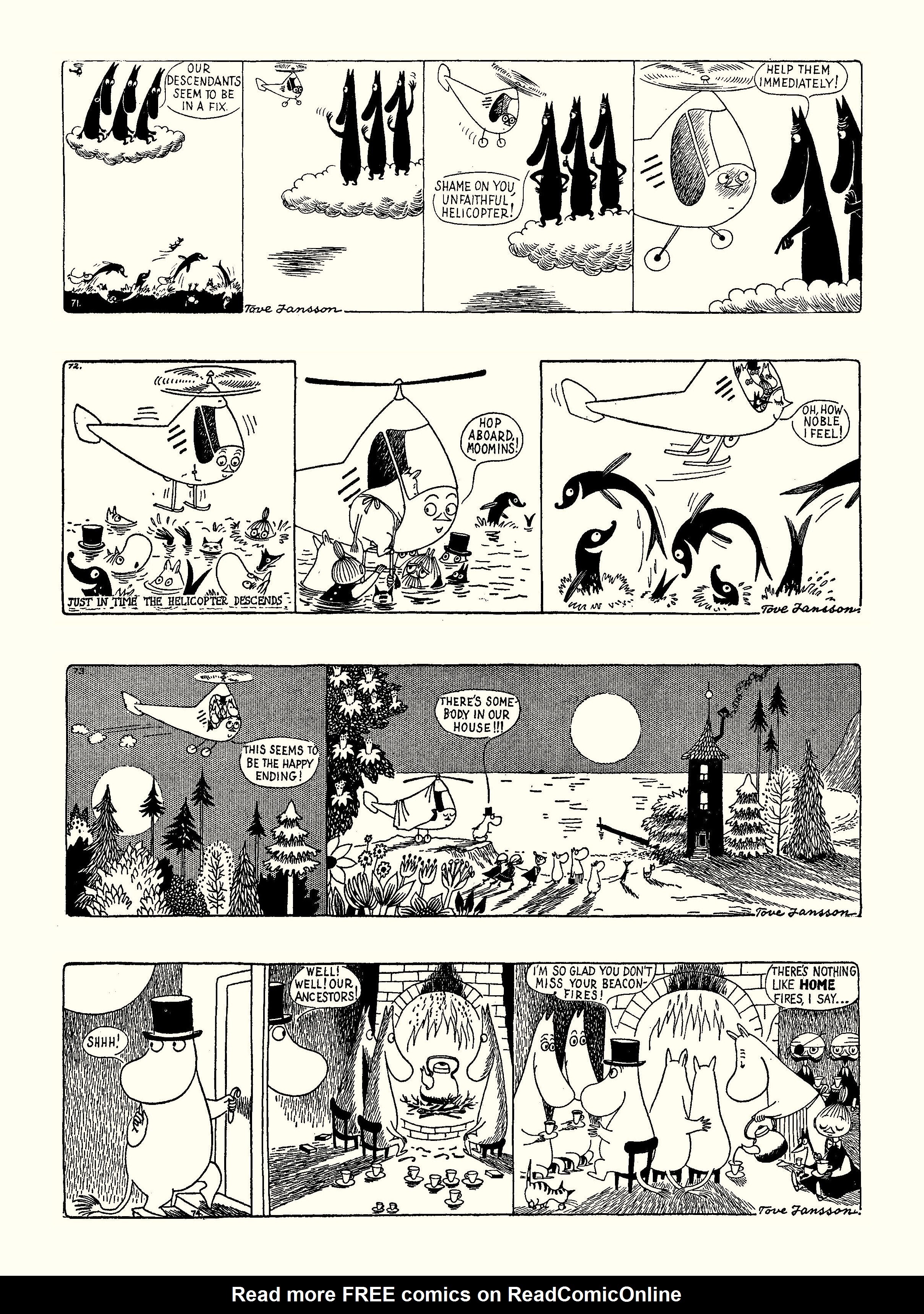 Read online Moomin: The Complete Tove Jansson Comic Strip comic -  Issue # TPB 1 - 88